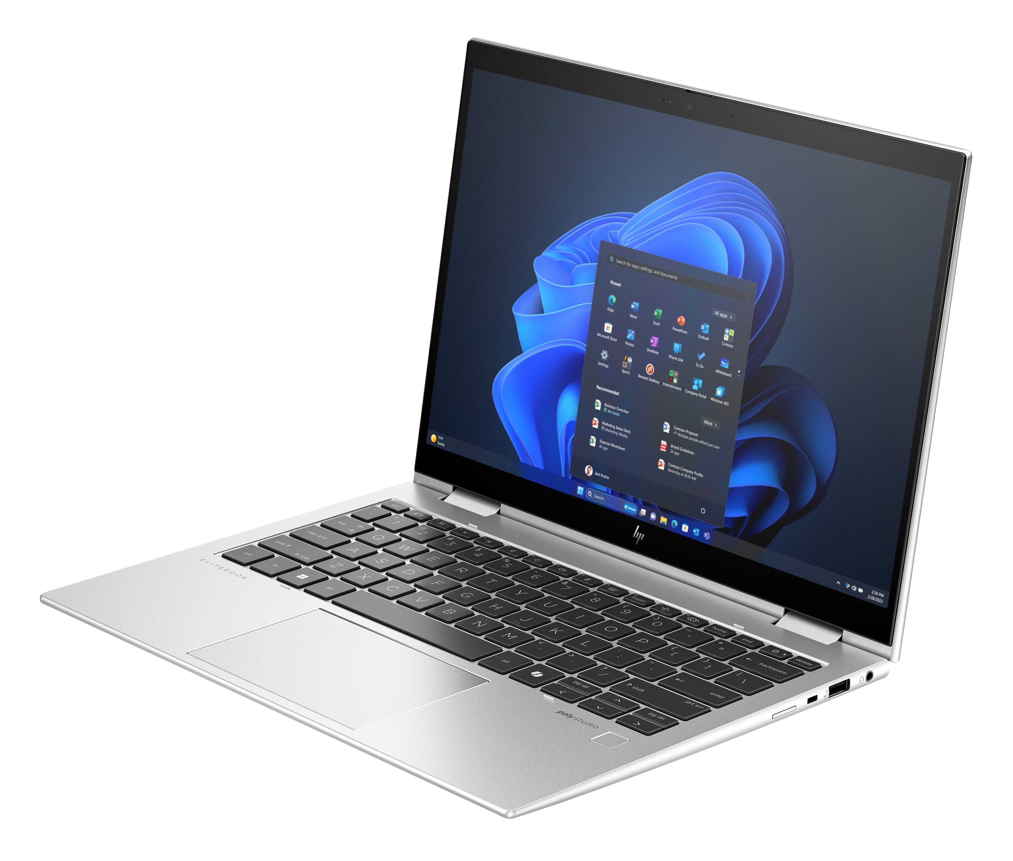 HP Elite X360 830 G11 13.3" WUXGA Convertible Notebook, Intel Ultra 5 125U, 32GB RAM, 1TB SSD, Win11P - E0AK8U8#ABA