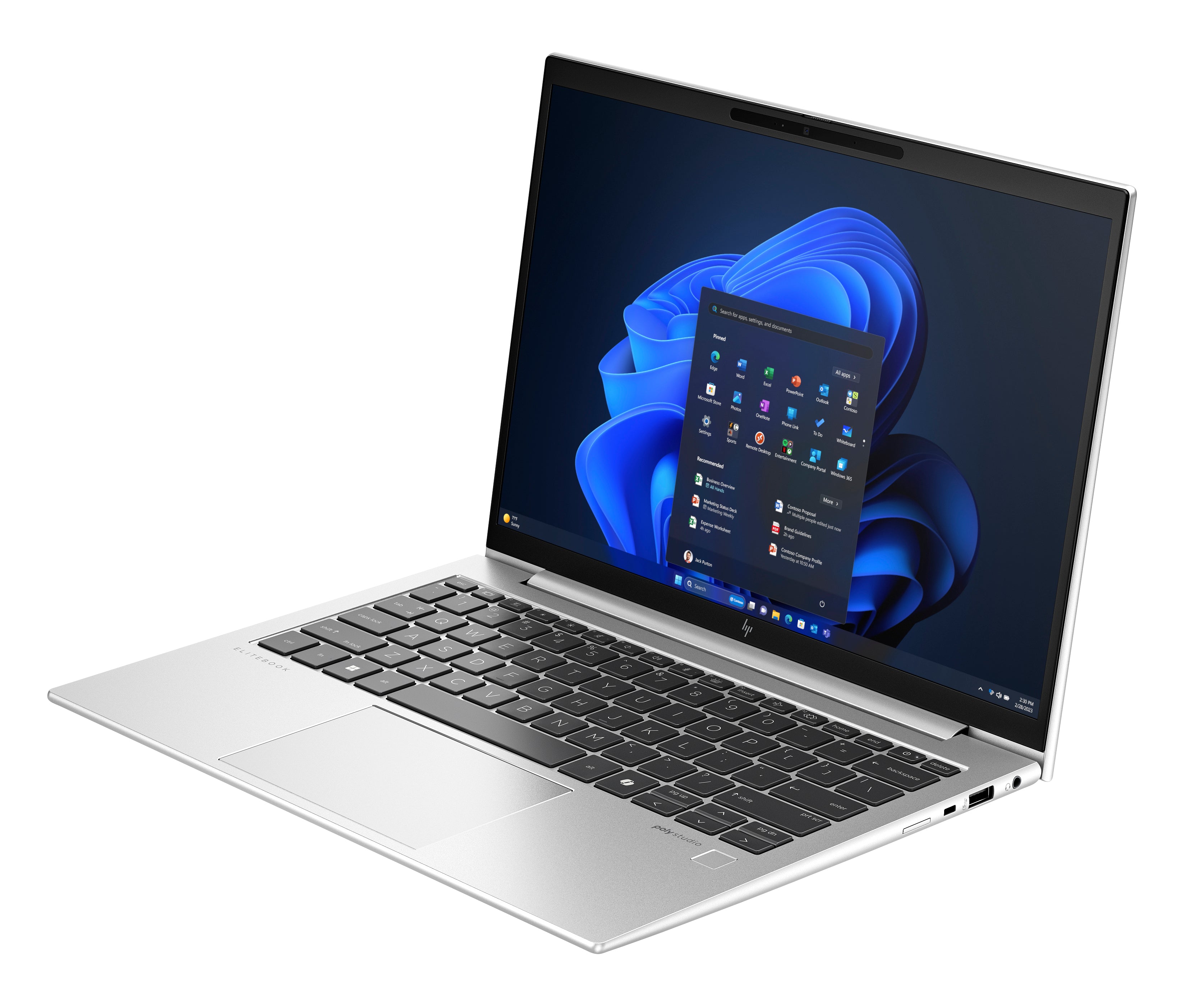 HP EliteBook 835 G11 13.3" WUXGA Notebook, AMD R7-8840U, 3.30GHz, 32GB RAM, 512GB SSD, Win11P - A6TB6UT#ABA