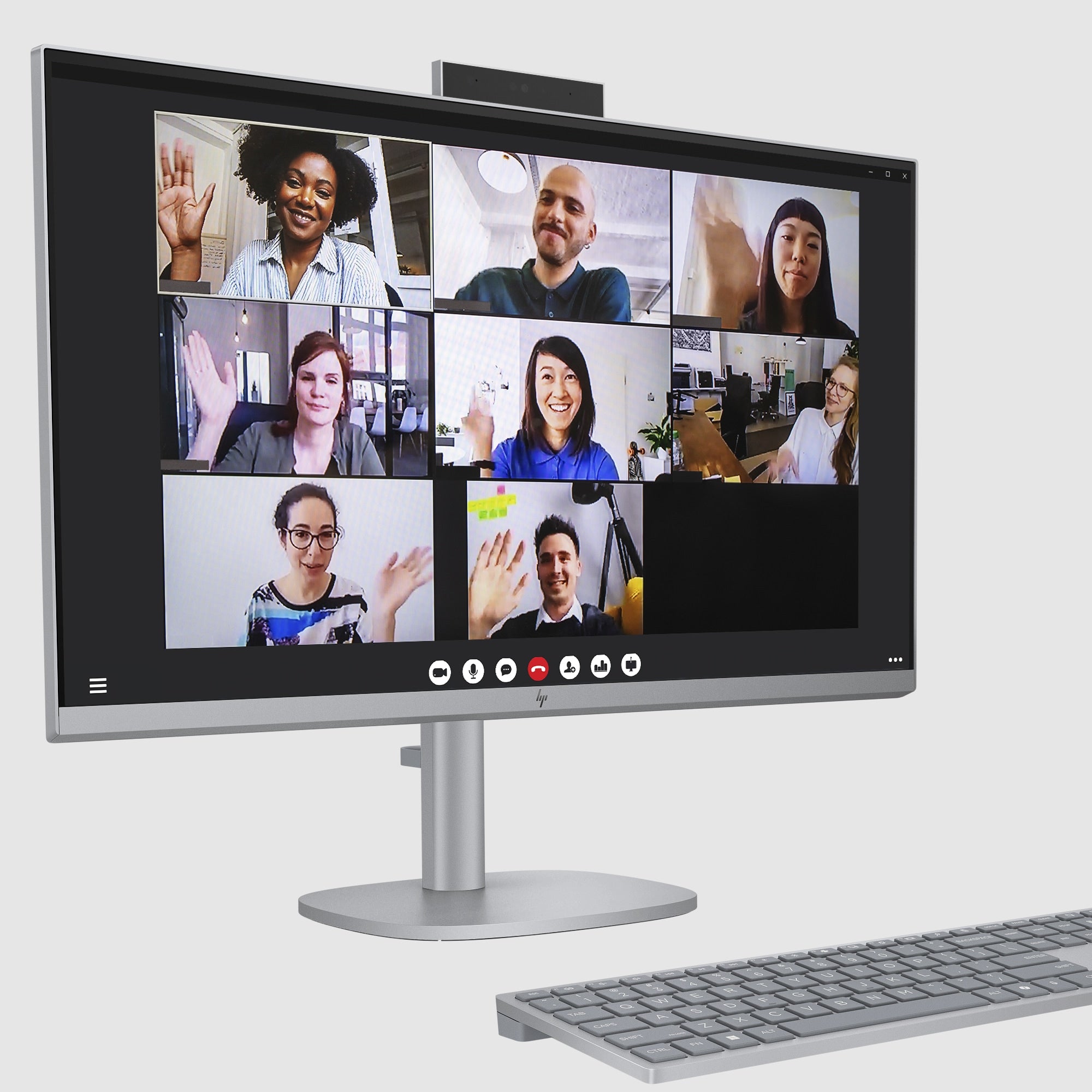 HP OmniStudio X 27-cs1029 27" FHD All-in-One PC, Intel Ultra 7 256V, 2.20GHz, 16GB RAM, 1TB SSD, Win11H - BB4S8AA#ABL (Certified Refurbished)