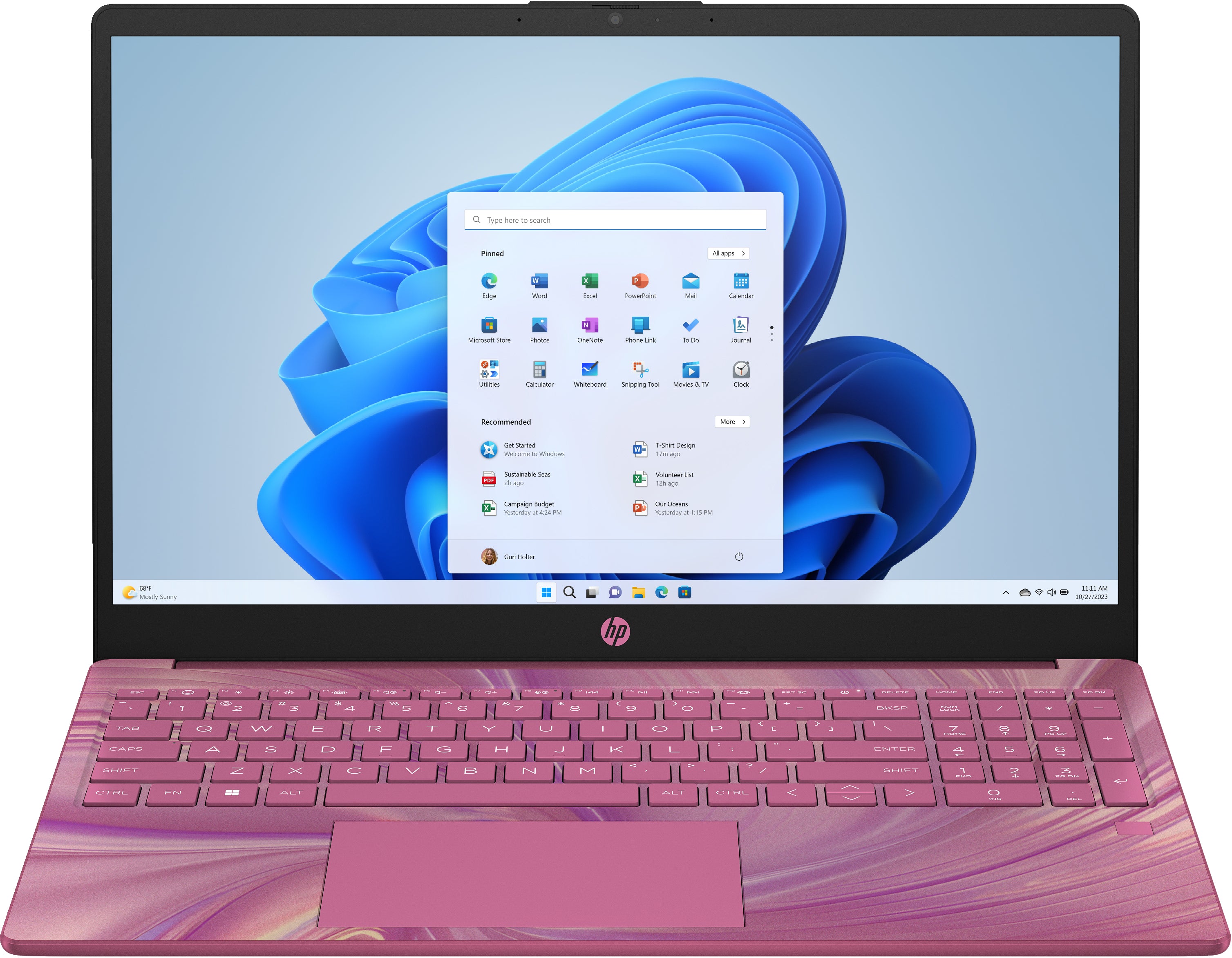 HP 15-fc0704ds 15.6" HD Notebook, AMD R5-7530U, 2.0GHz, 16GB RAM, 1TB SSD, Win11H - AA2X8UA#ABA (Certified Refurbished)