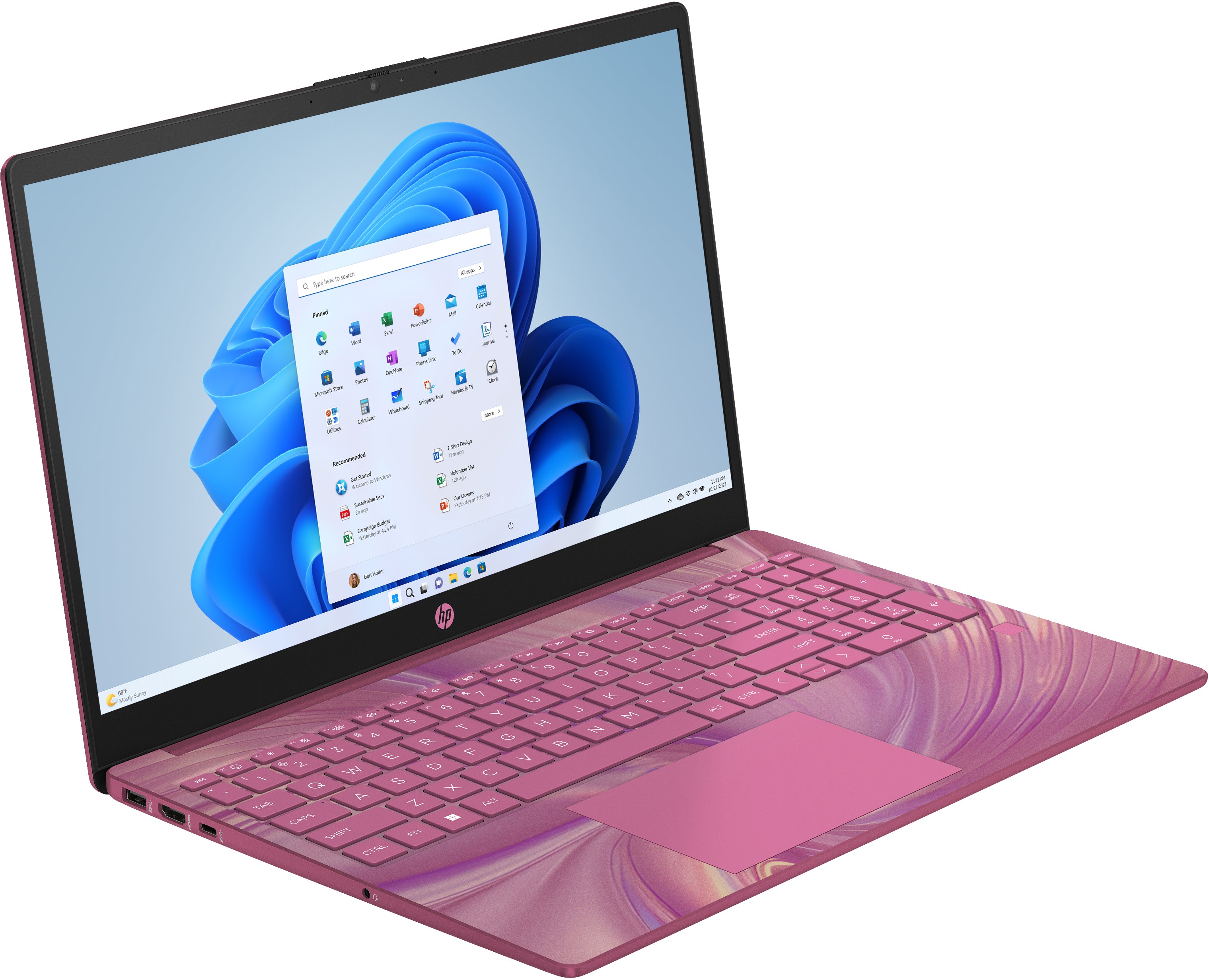 HP 15-fc0704ds 15.6" HD Notebook, AMD R5-7530U, 2.0GHz, 16GB RAM, 1TB SSD, Win11H - AA2X8UA#ABA (Certified Refurbished)
