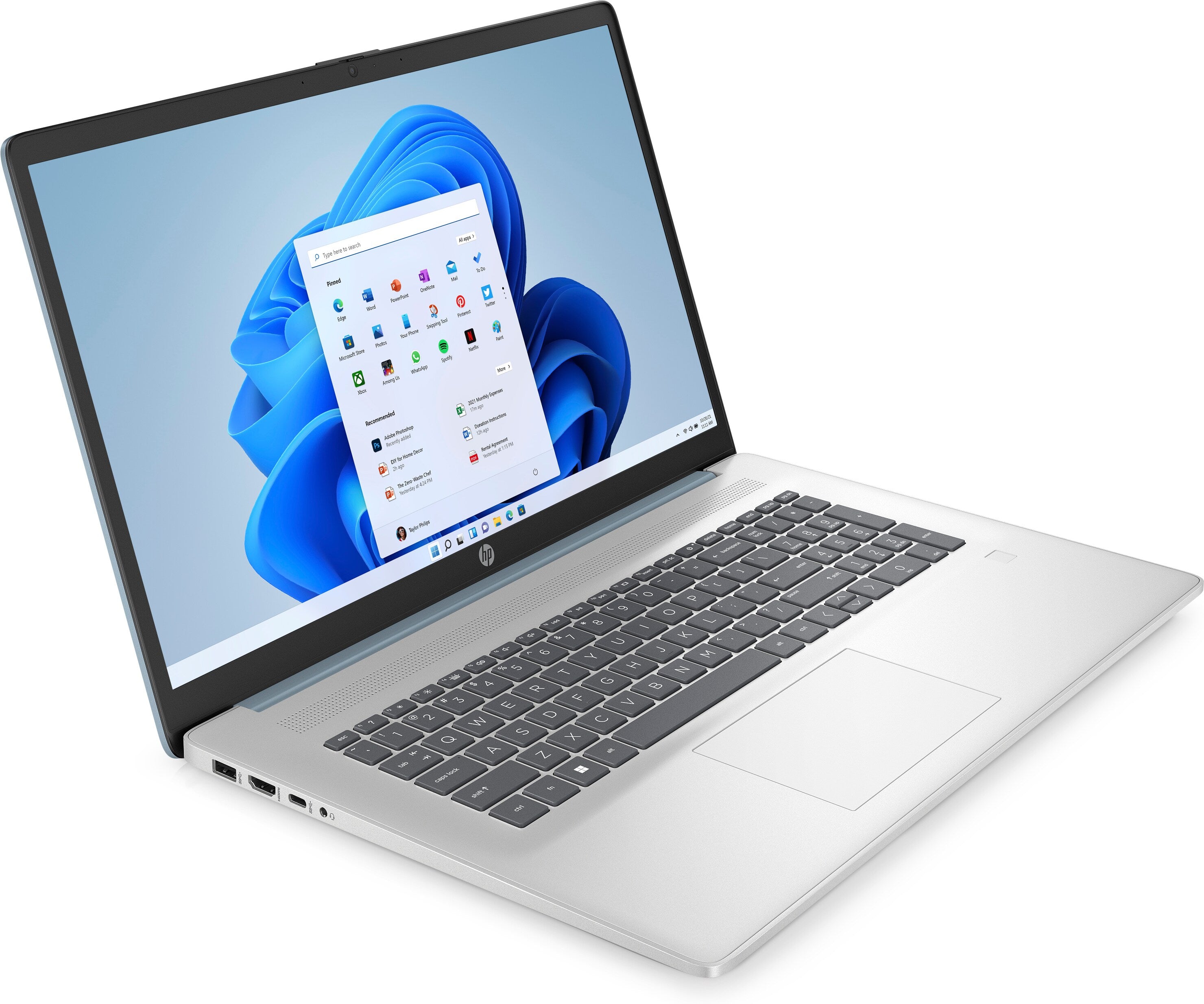 HP 17-cp3707ds 17.3" HD+ Notebook, AMD R5-7530U, 2.0GHz, 16GB RAM, 1TB SSD, Win11H - AA2Z1UA#ABA (Certified Refurbished)