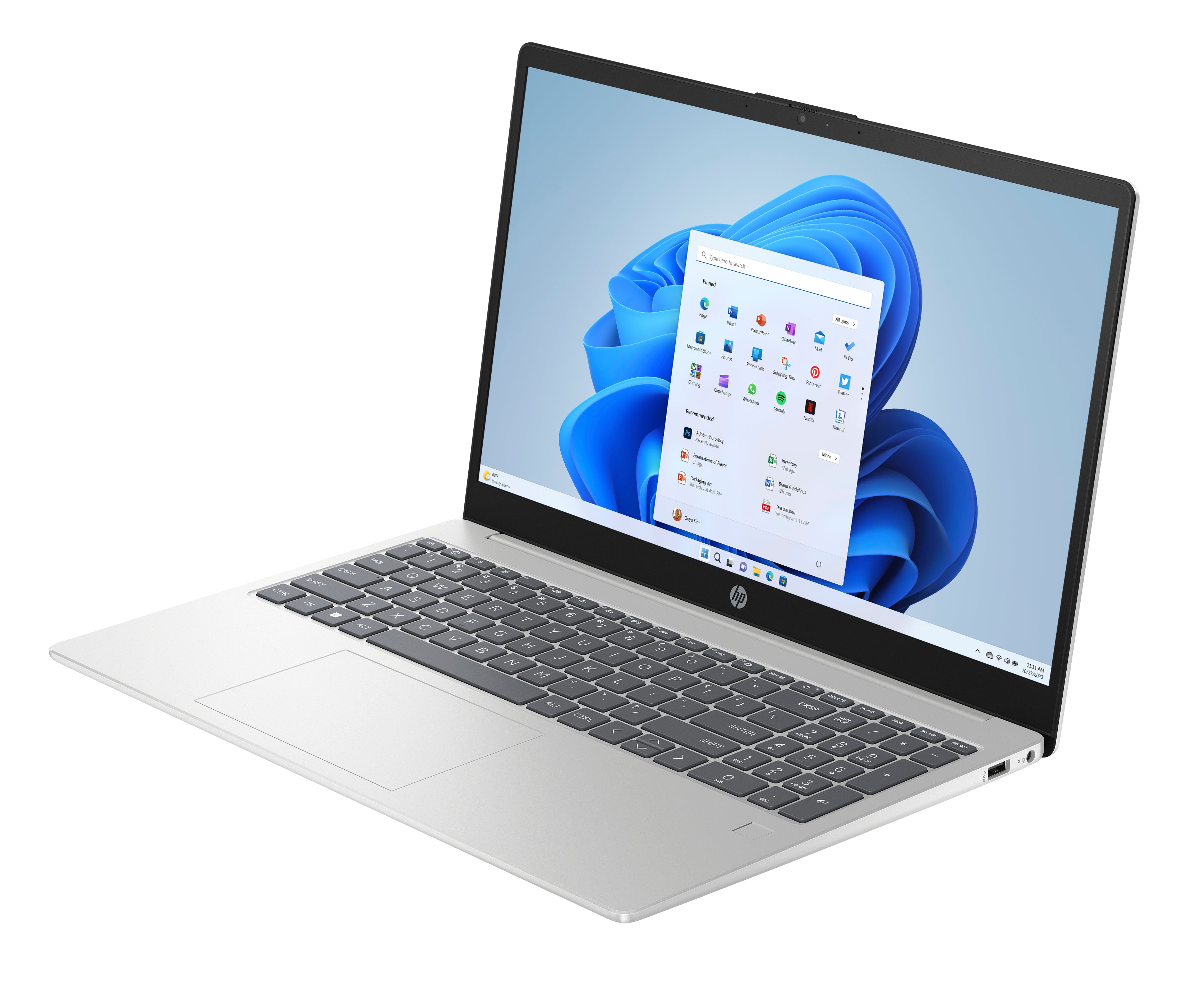 HP 15-fd0133wm 15.6" FHD Notebook, Intel i3-N305, 8GB RAM, 256GB SSD, Win11H - B4KT4UA#ABA (Certified Refurbished)