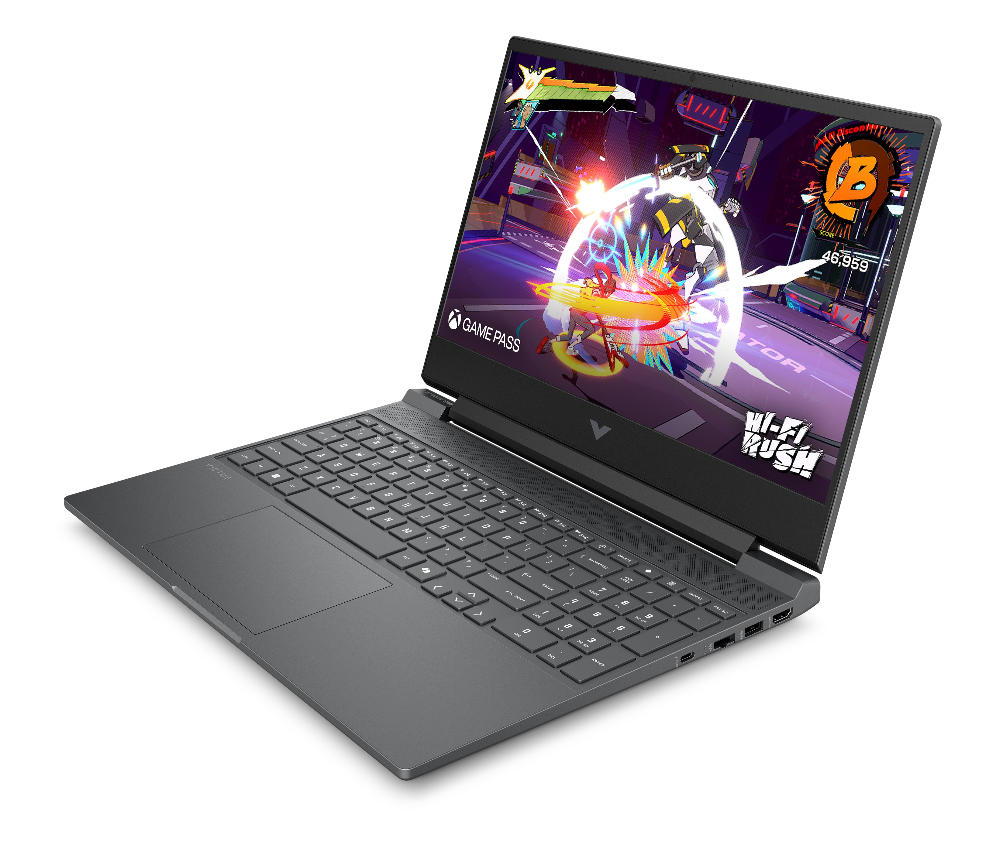HP Victus 15-fa2500nr 15.6" FHD Gaming Notebook, Intel i5-13420H, RTX 2050, 8GB RAM, 512GB SSD, Win11H - B6KB2UA#ABA