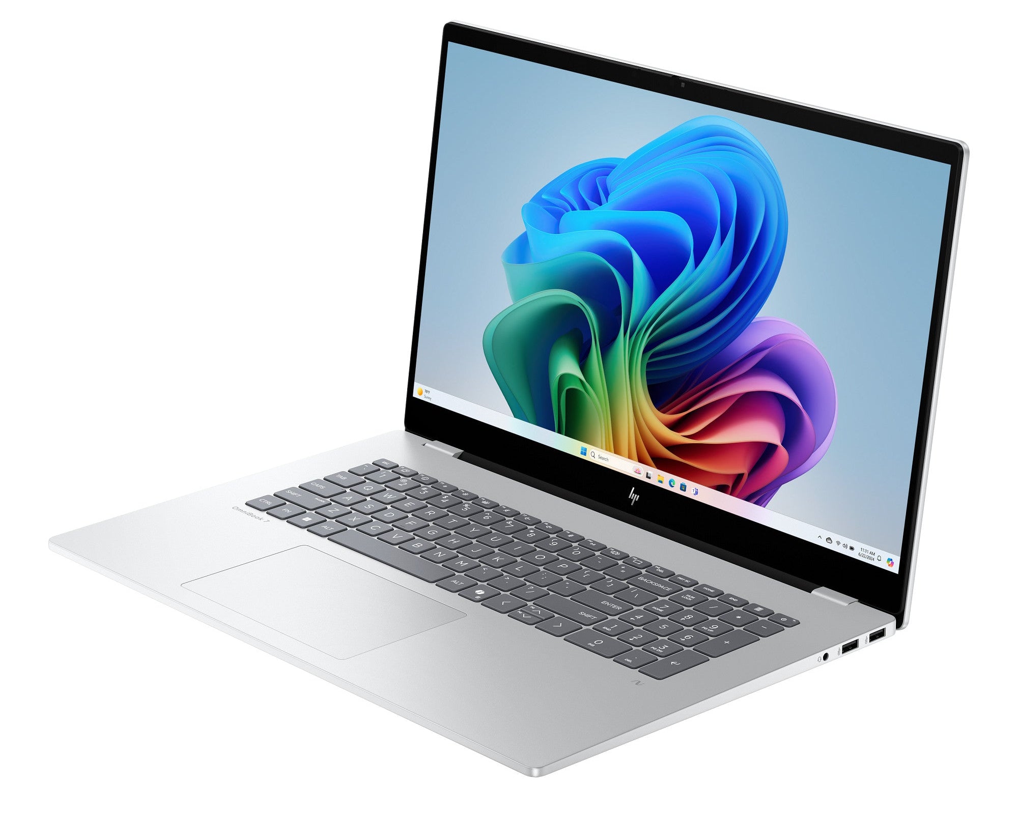 HP OmniBook 7 17-dc0000nr 17.3" FHD Next Gen AI Laptop, Intel Ultra 7 256V, 2.20GHz, 16GB RAM, 1TB SSD, Win11H - B6KG1UA#ABA