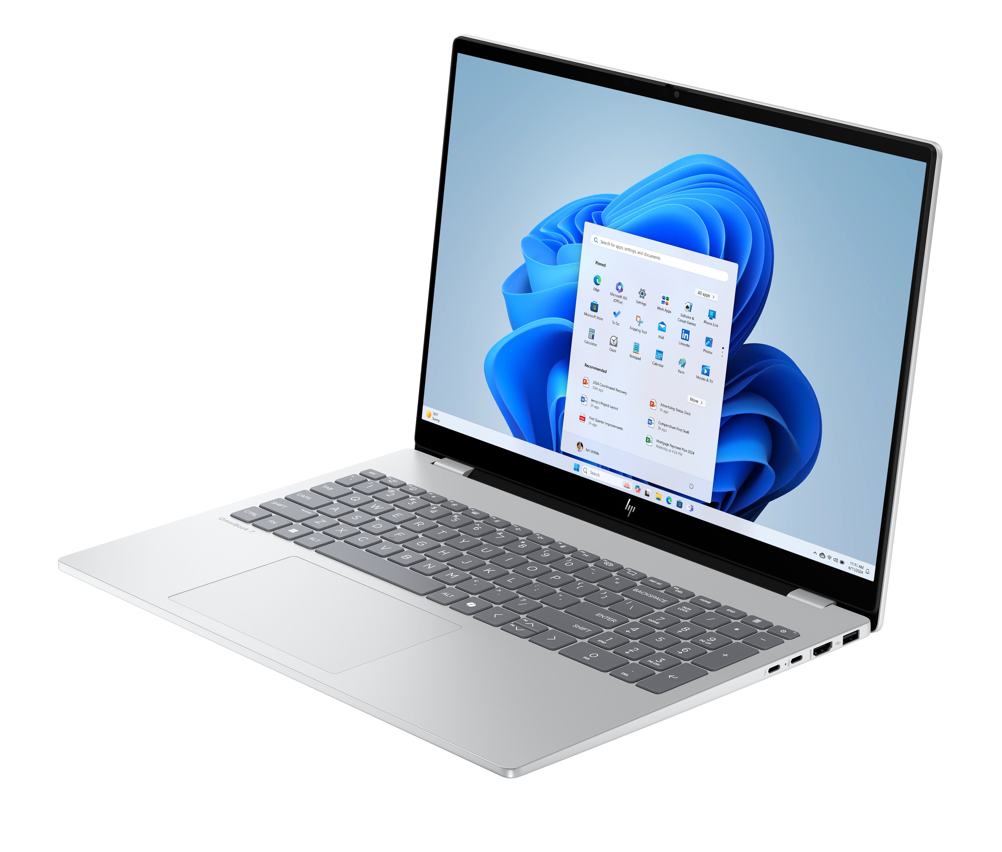 HP OmniBook 7 16-ay0075cl 16" 2K AI Notebook, Intel Ultra 7 255H, 32GB RAM, 1TB SSD, Win11H - B94P0UA#ABA (Certified Refurbished)