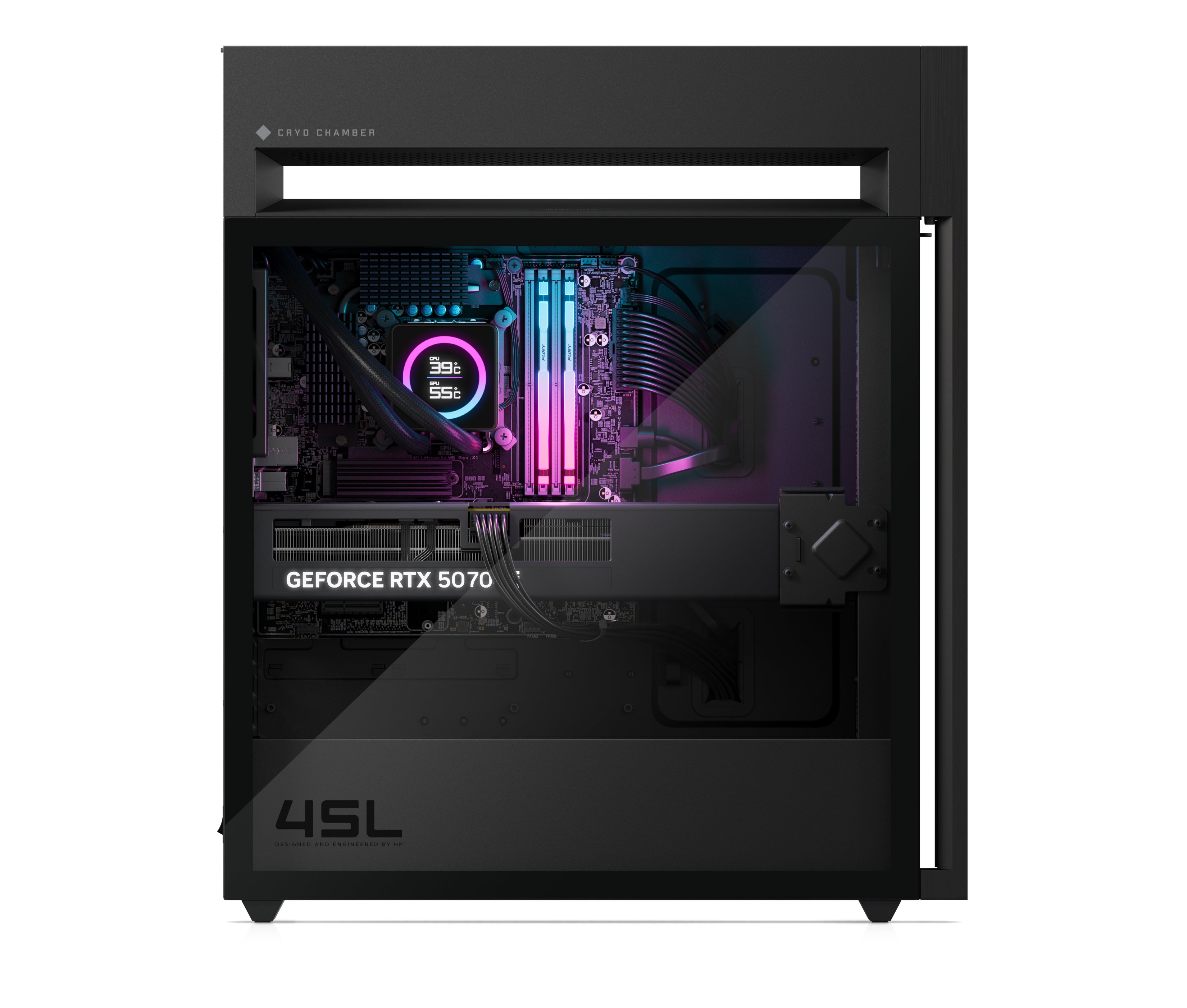 HP OMEN 45L GT22-3080 Tower Gaming PC, Intel Ultra 7 265K, NVIDIA GeForce RTX 5080, 32GB RAM, 2TB SSD, Win11P - B91WHAA#ABA