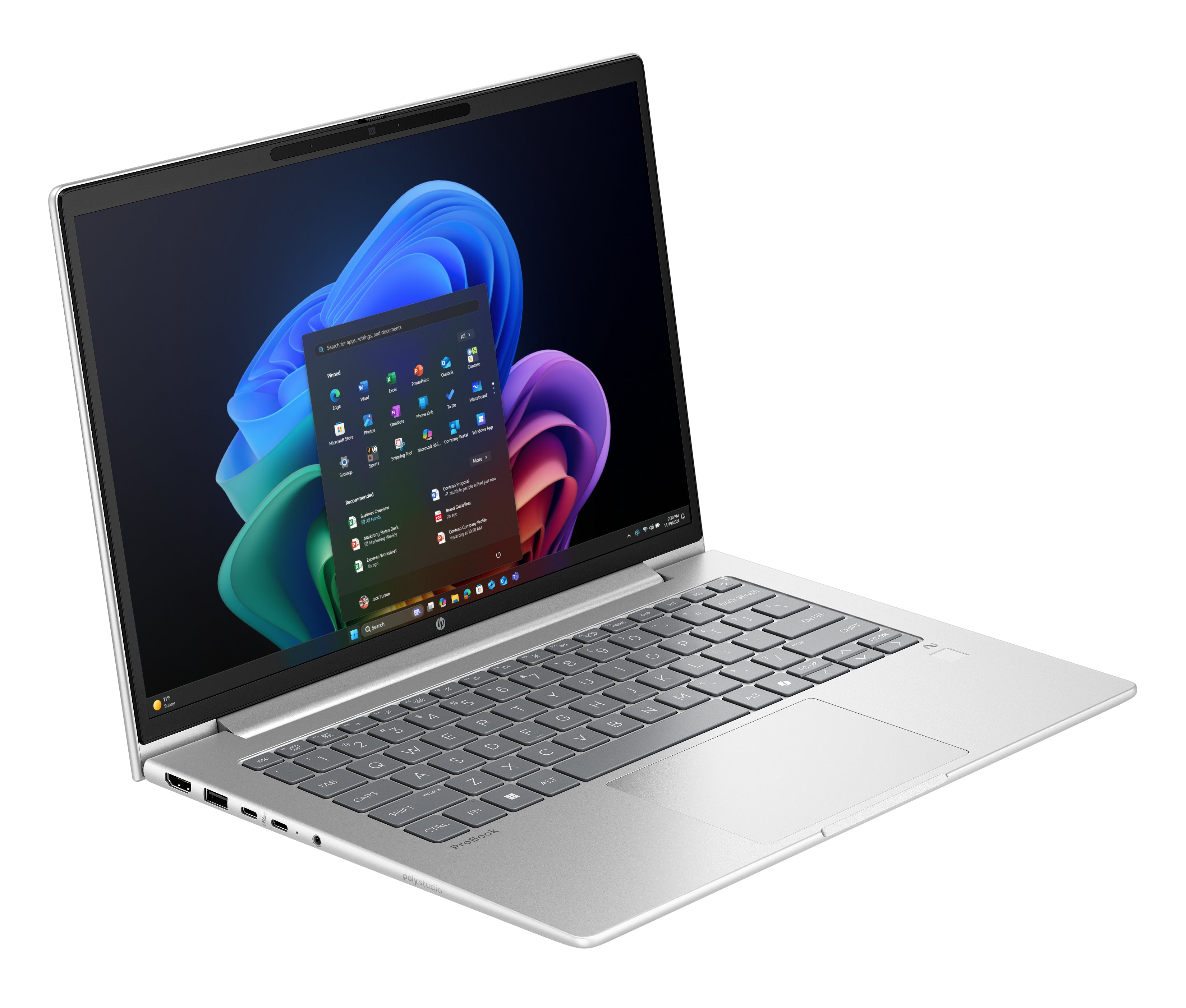 HP ProBook 4 G1q 14" WUXGA Notebook, Snapdragon X X1-26-100, 32GB RAM, 1TB SSD, Win11P - BG6K0UT#ABA