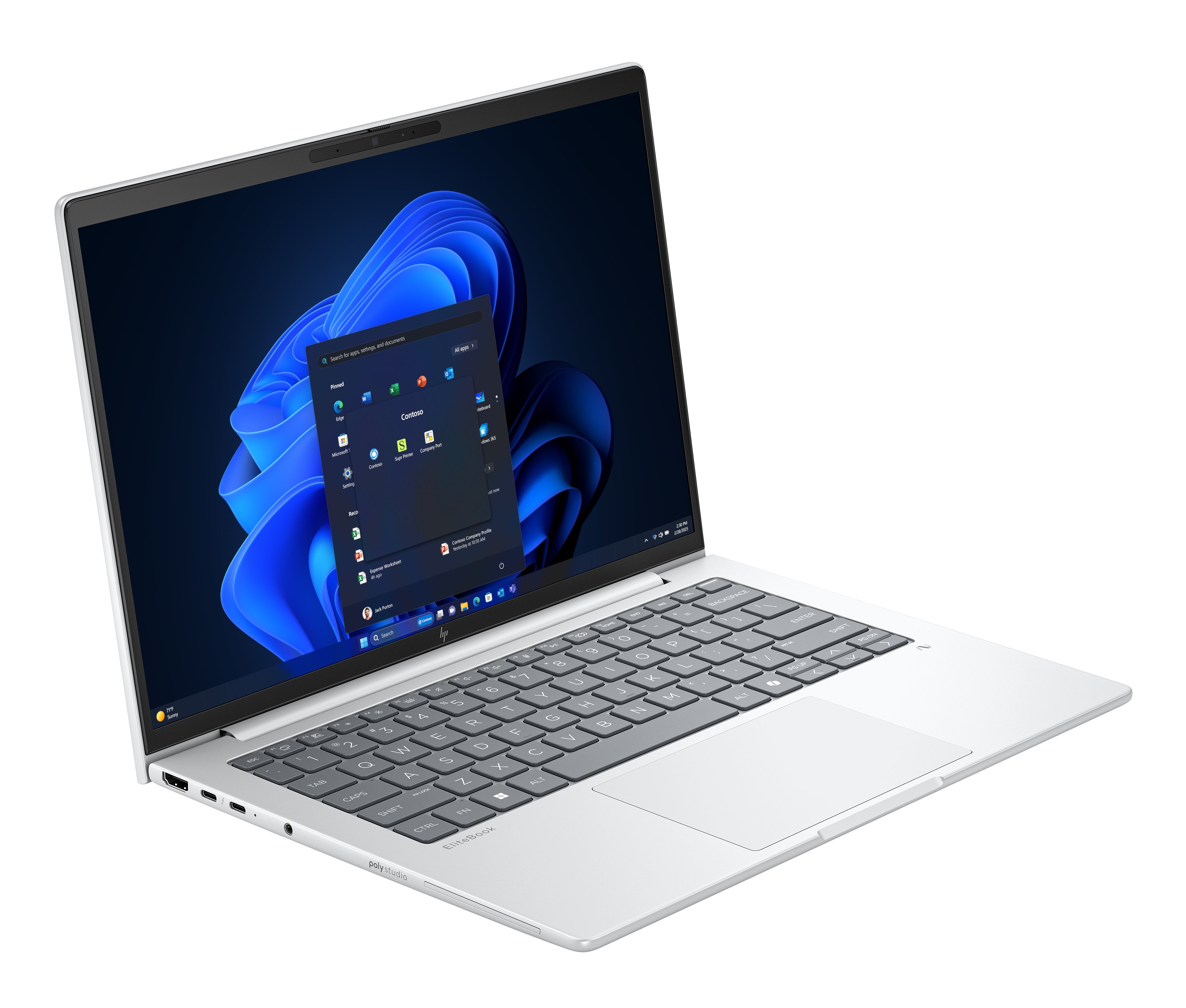 HP EliteBook 8 G1i 14" WUXGA Notebook, Intel Ultra 5 235U, 16GB RAM, 512GB SSD, Win11P - D40TMU8#ABA