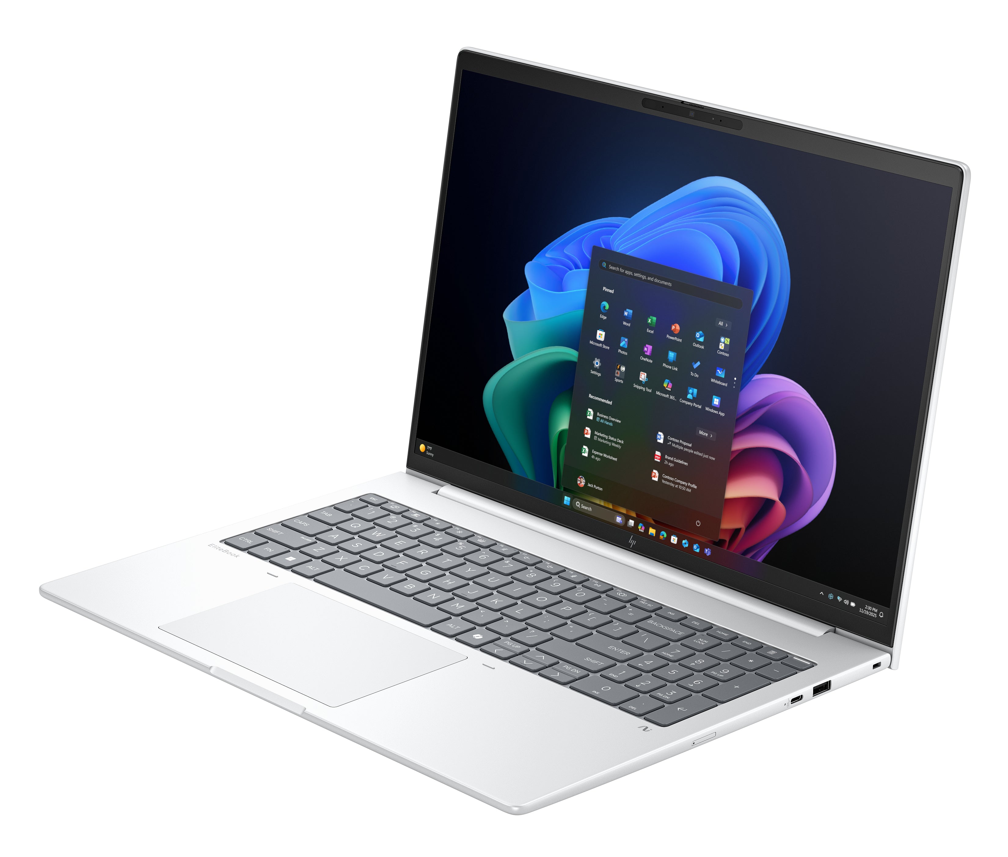 HP EliteBook 8 G1a 16" WUXGA Notebook, AMD Ryzen 7 PRO 250, 32GB RAM, 512GB SSD, Win11P - D6UN9U8#ABA