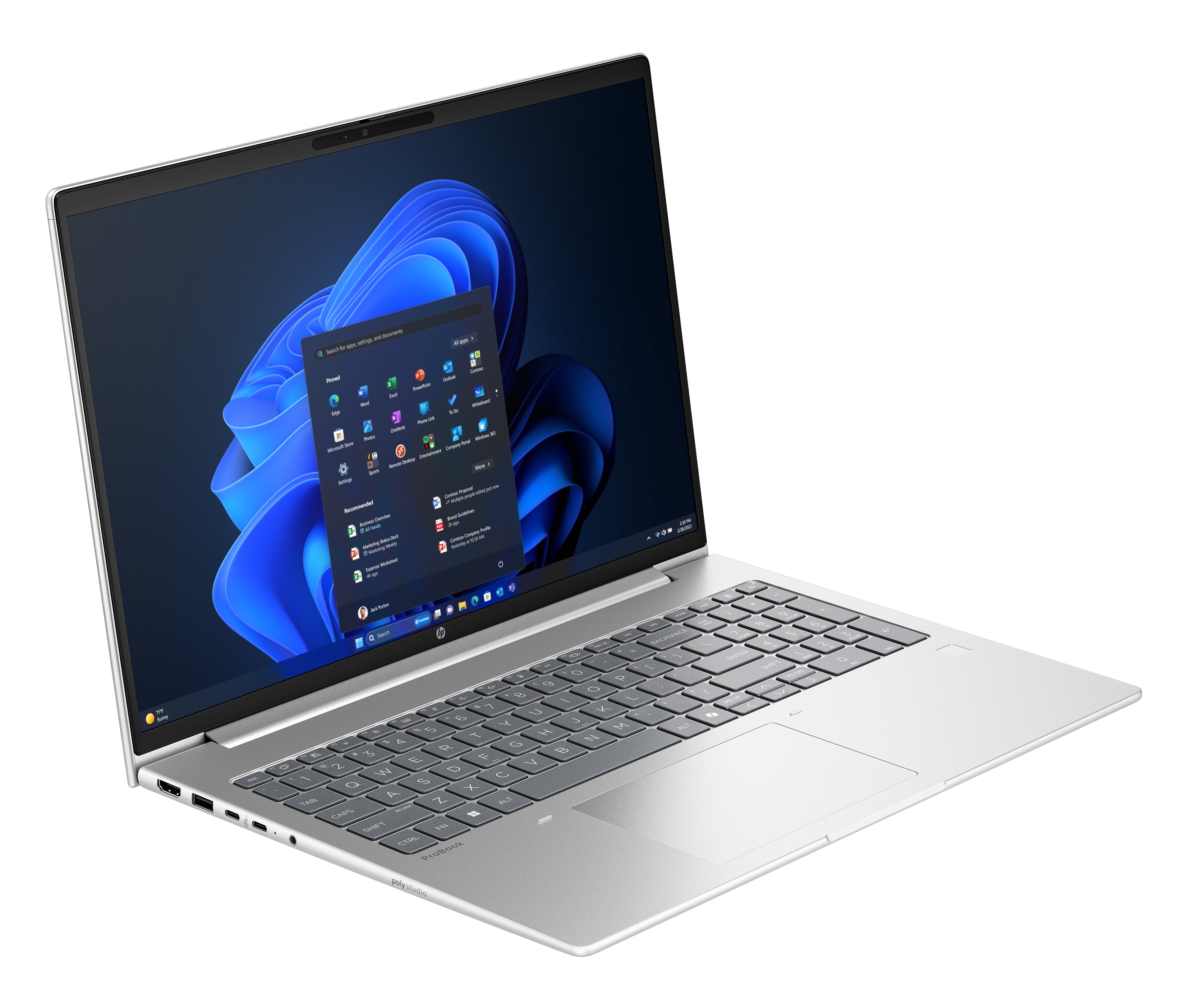 HP ProBook 4 G1ah 16" WUXGA Notebook, AMD Ryzen 5 220, 16GB RAM, 512GB SSD, Win11P - BY2K8AT#ABA