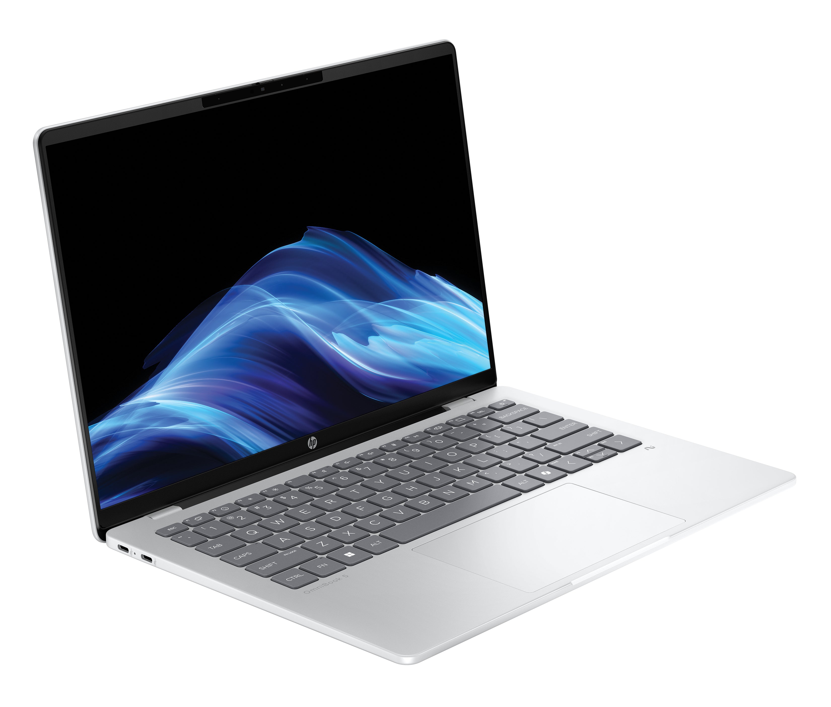 HP OmniBook 5 14-he0020nr 14" 2K Notebook, Snapdragon X X1-26-100, 16GB RAM, 512GB SSD, Win11H - C81M7UA#ABA