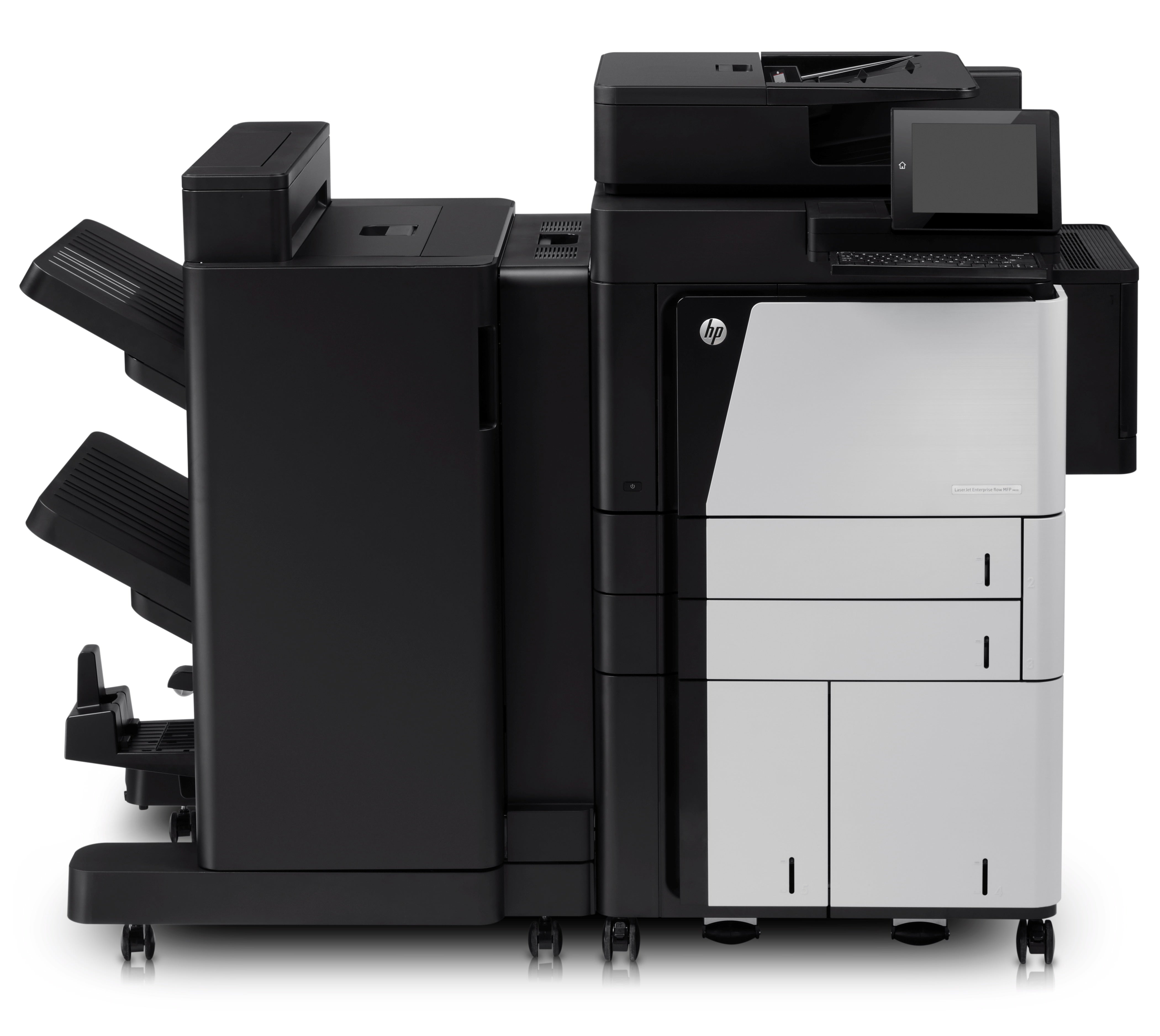HP LaserJet Enterprise Flow M830z MFP B/W Printer, 55 ppm, Ethernet, Wi-Fi, USB - D7P68A#BGJ (Certified Refurbished)