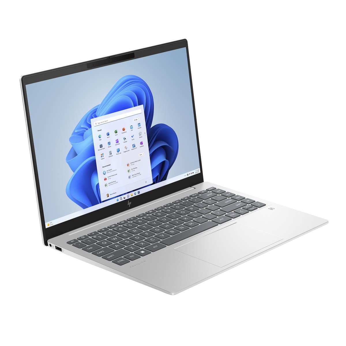 HP Pavilion Plus 14-ey0010nr 14" WUXGA Notebook, AMD R5-7540U, 3.20GHz, 16GB RAM, 512GB SSD, Win11H - 8C0W8UA#ABA