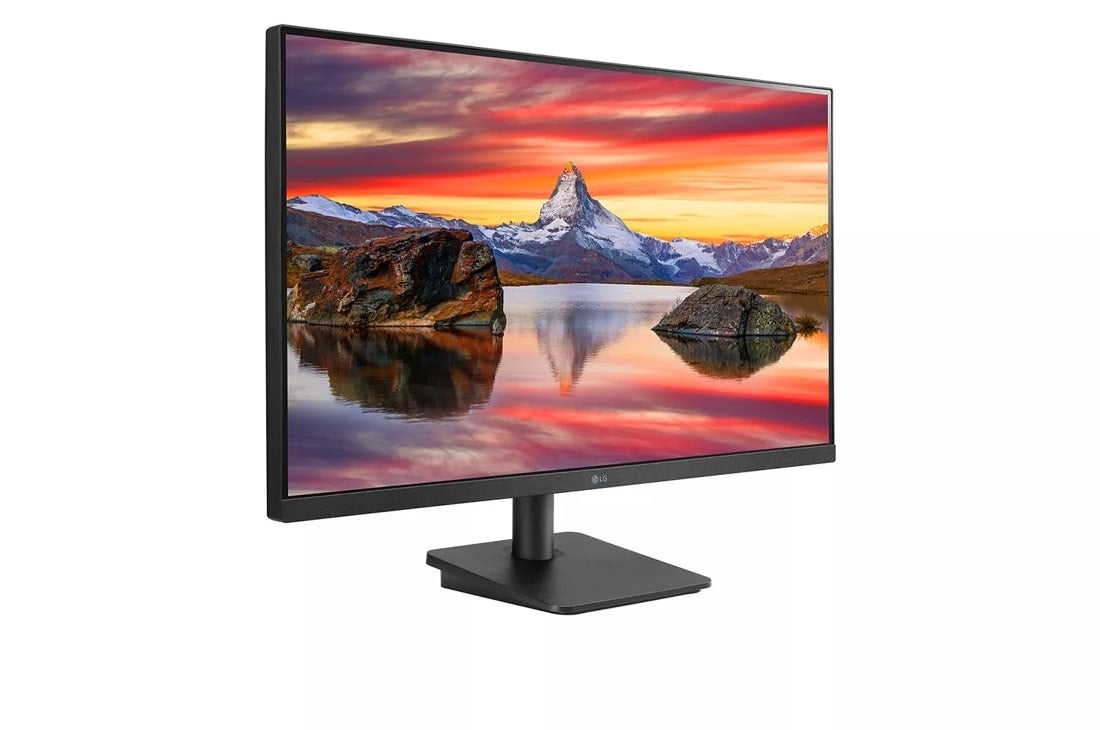 LG 27" FHD IPS 3-Side Borderless Monitor with FreeSync, 16:9, 5ms, 600:1-Contrast - 27MP40W-B
