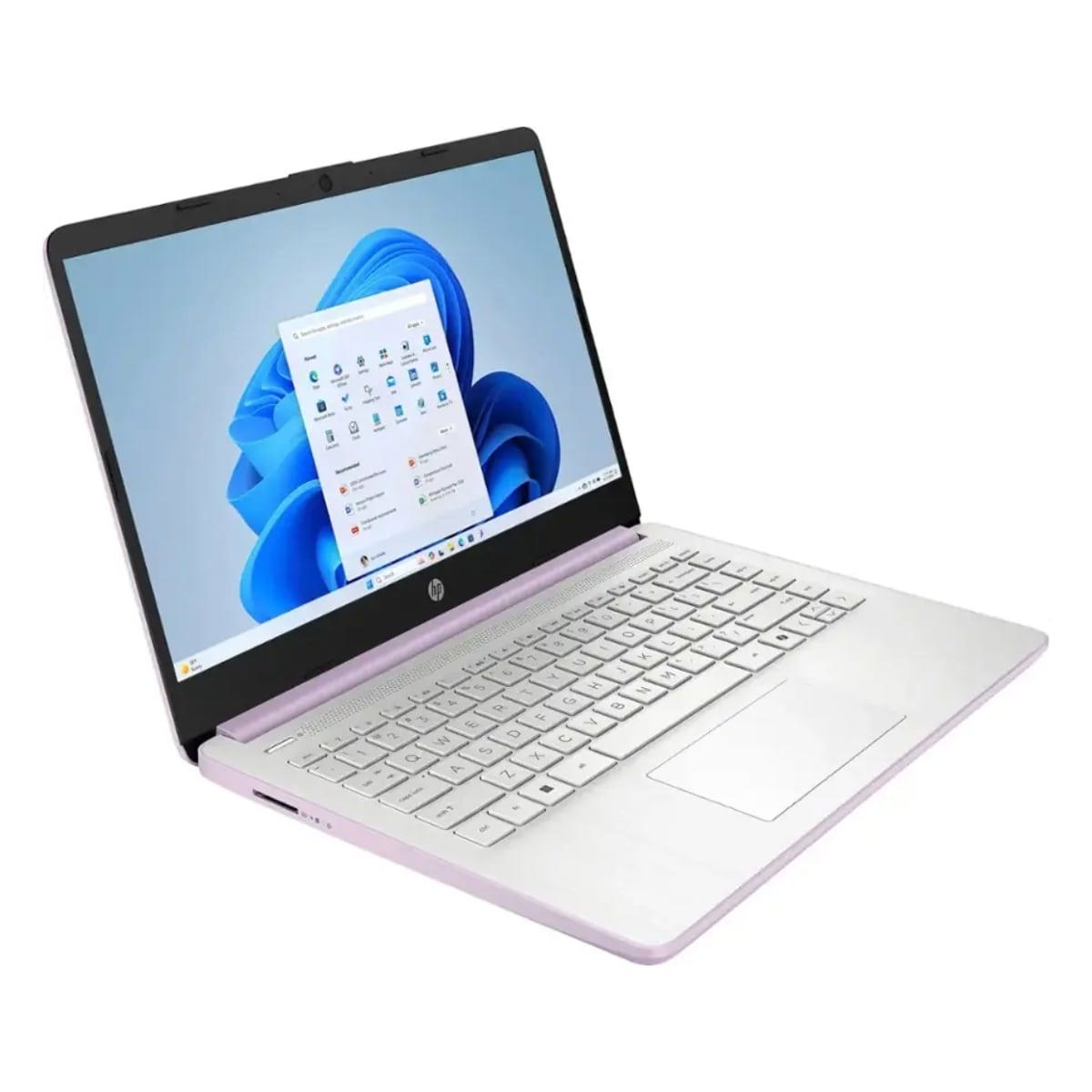 HP 14-dq3240nr 14" HD Notebook, Intel Celeron N4500, 1.10GHz, 4GB RAM, 64GB eMMC, Win11HS - B8SW2UA#ABA