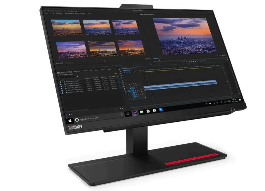 Lenovo ThinkCentre M90a 23.8" FHD All-in-One PC, Intel i5-10500, 3.1GHz, 16GB RAM, 256GB SSD, Win11DG - 11CD009DUS