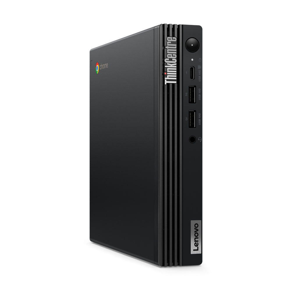 Lenovo ThinkCentre M60q Tiny Chromebox Enterprise, Intel Celeron 7305, 1.10GHz, 4GB RAM, 64GB eMMC, ChromeOS - 12JL0000US