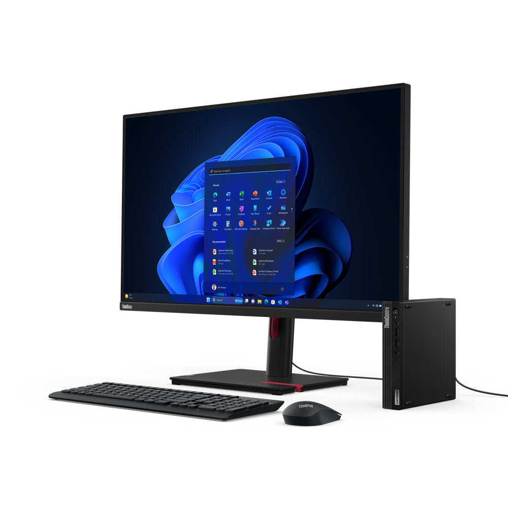Lenovo ThinkCentre M70q Gen 5 Tiny PC, Intel i5-14400T, 1.50GHz, 16GB RAM, 256GB SSD, Win11P - 12TEX50500-R (Certified Refurbished)