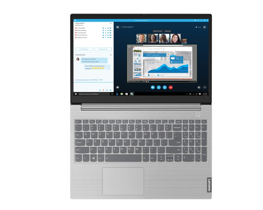 Lenovo ThinkBook 15 IIL 15.6" FHD Notebook, Intel i5-1035G1, 1.0GHz, 16GB RAM, 256GB SSD, Win10P - ThinkBook15.16.256.Pro (Refurbished)