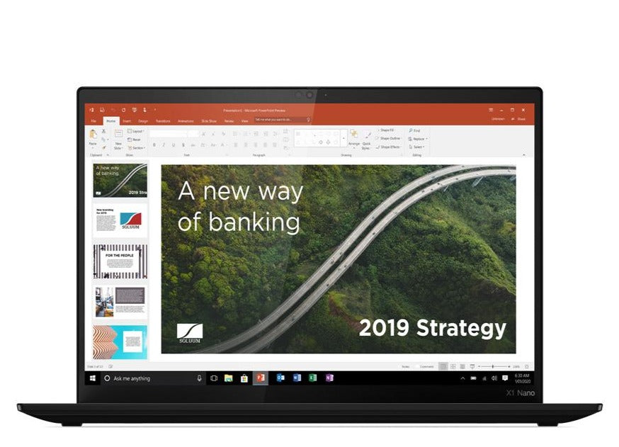 Lenovo ThinkPad X1 Nano Gen-1 13" 2K Notebook, Intel i5-1140G7, 1.80GHz, 16GB RAM, 256GB SSD, Win10P - 20UN005CUS