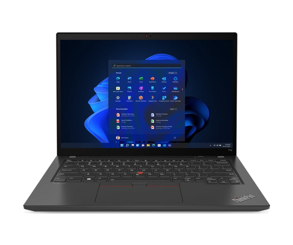 Lenovo ThinkPad T14 Gen 3 14" WUXGA Notebook, Intel i5-1245U, 16GB RAM, 256GB SSD, Win11P - 609143775372-R (Refurbished)