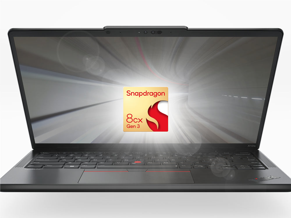 Lenovo ThinkPad X13s Gen 1 13.3" WUXGA Notebook, Snapdragon 8cx Gen 3, 3.0GHz, 16GB RAM, 256GB SSD, Win11P - 21BX0013US
