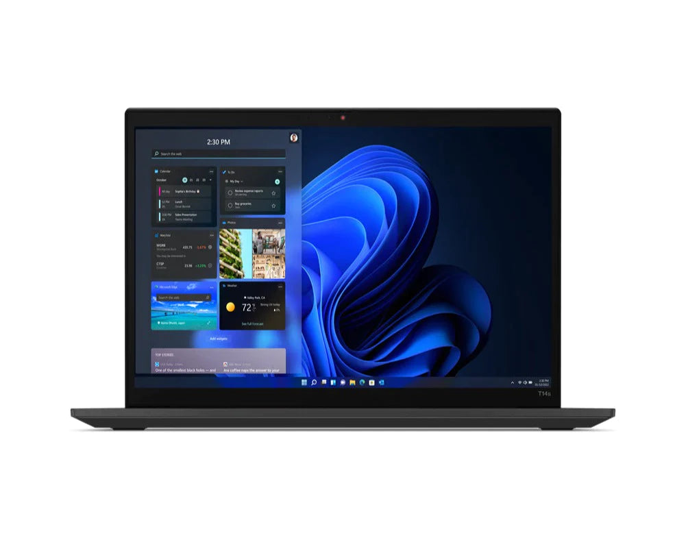 Lenovo ThinkPad T14s Gen 3 14" WUXGA Notebook, AMD R5-6650U, 2.90GHz, 16GB RAM, 256GB SSD, Win11DG - 21CQ000HUS
