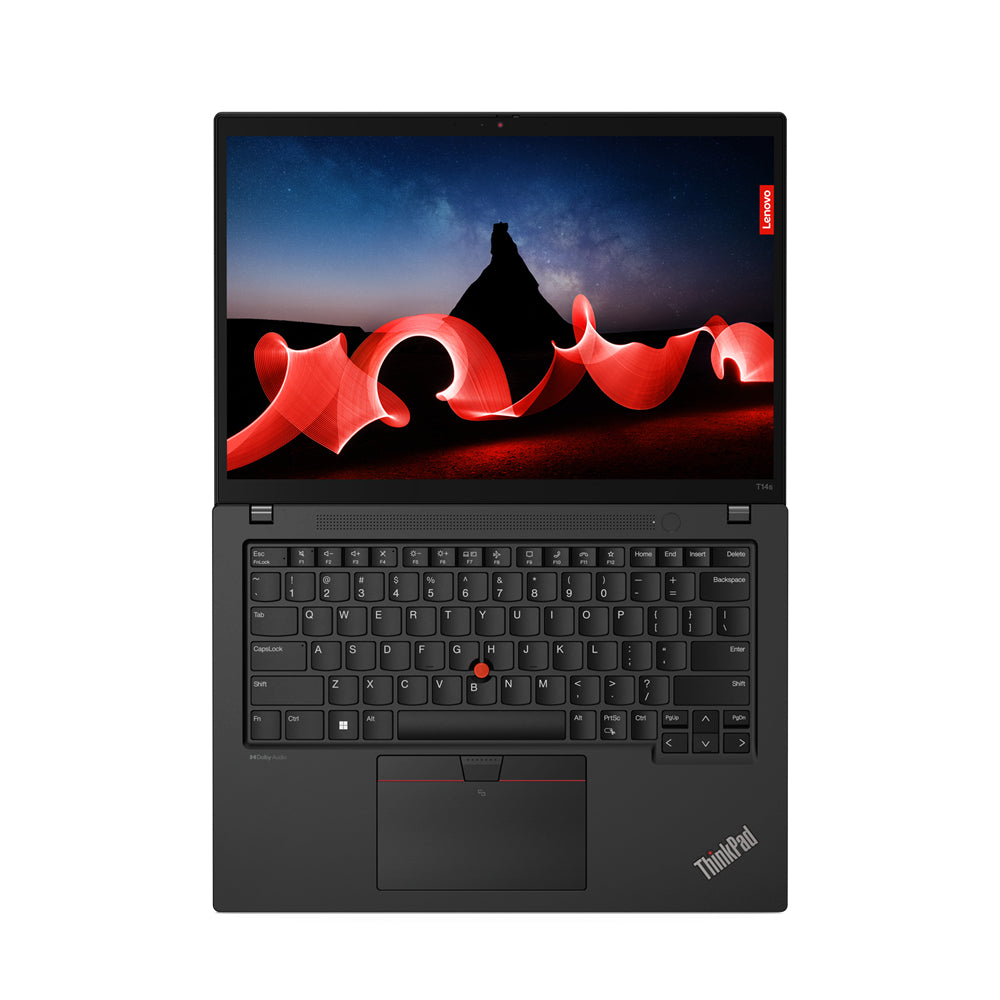 Lenovo ThinkPad T14s Gen 4 14" WUXGA Notebook, Intel i7-1365U, 1.80GHz, 16GB RAM, 512GB SSD, Win11P - 21F6001HUS