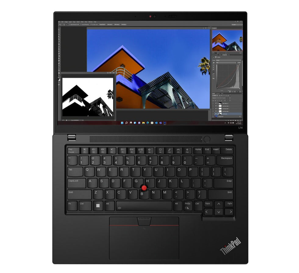Lenovo ThinkPad L14 Gen 4 14" FHD Notebook, AMD R5-7530U, 2.0GHz, 16GB RAM, 512GB SSD, Win11P - 21H50039US
