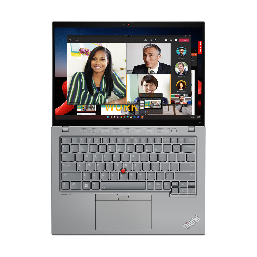 Lenovo ThinkPad T14 Gen 4 14" WUXGA Notebook, Intel i5-1335U, 1.30GHz, 16GB RAM, 512GB SSD, Win11P - 21HD0028US