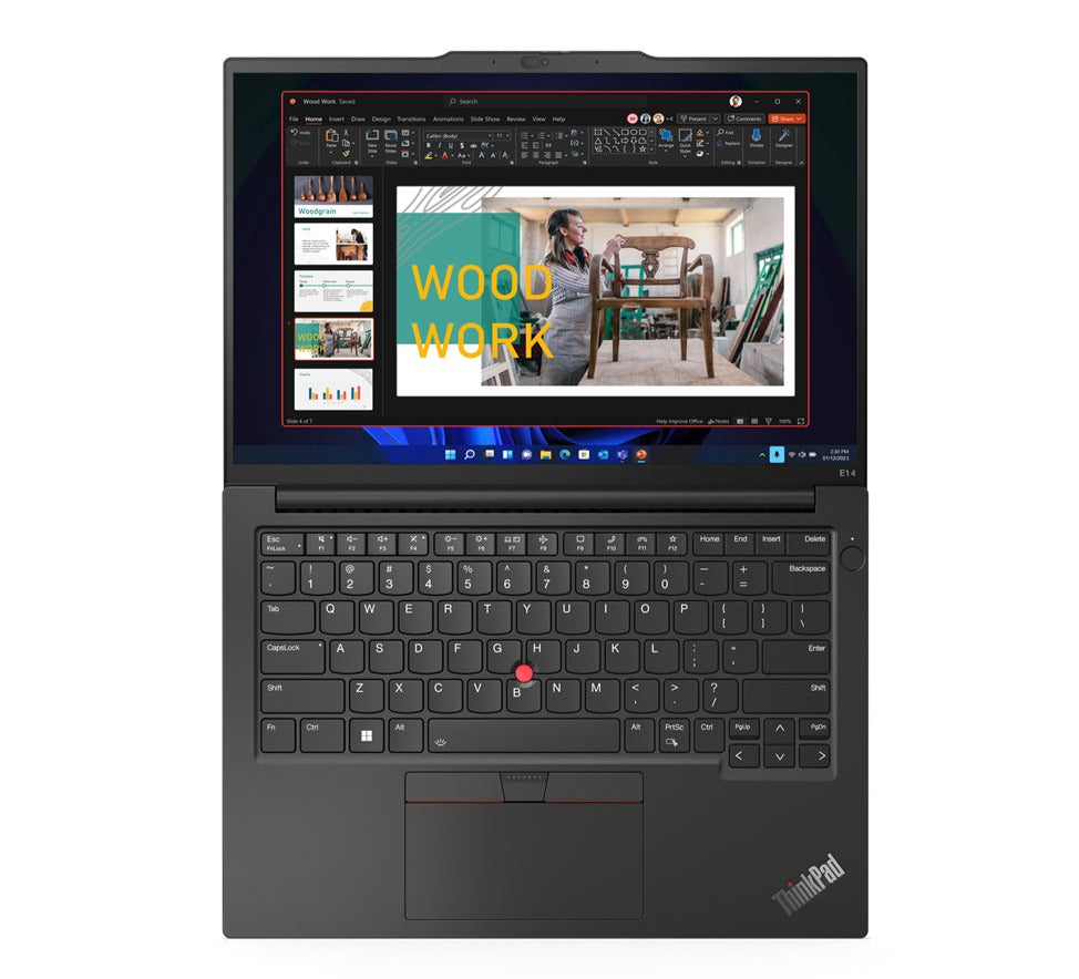 Lenovo ThinkPad E14 Gen 5 14" WUXGA Notebook, Intel i5-1335U, 1.30GHz, 16GB RAM, 256GB SSD, Win11P - 21JK0084US
