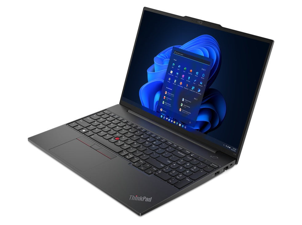 Lenovo ThinkPad E16 Gen 1 16" WUXGA Notebook, AMD R7-7730U, 2.0GHz, 16GB RAM, 512GB SSD, Win11P - 21JT001QUS