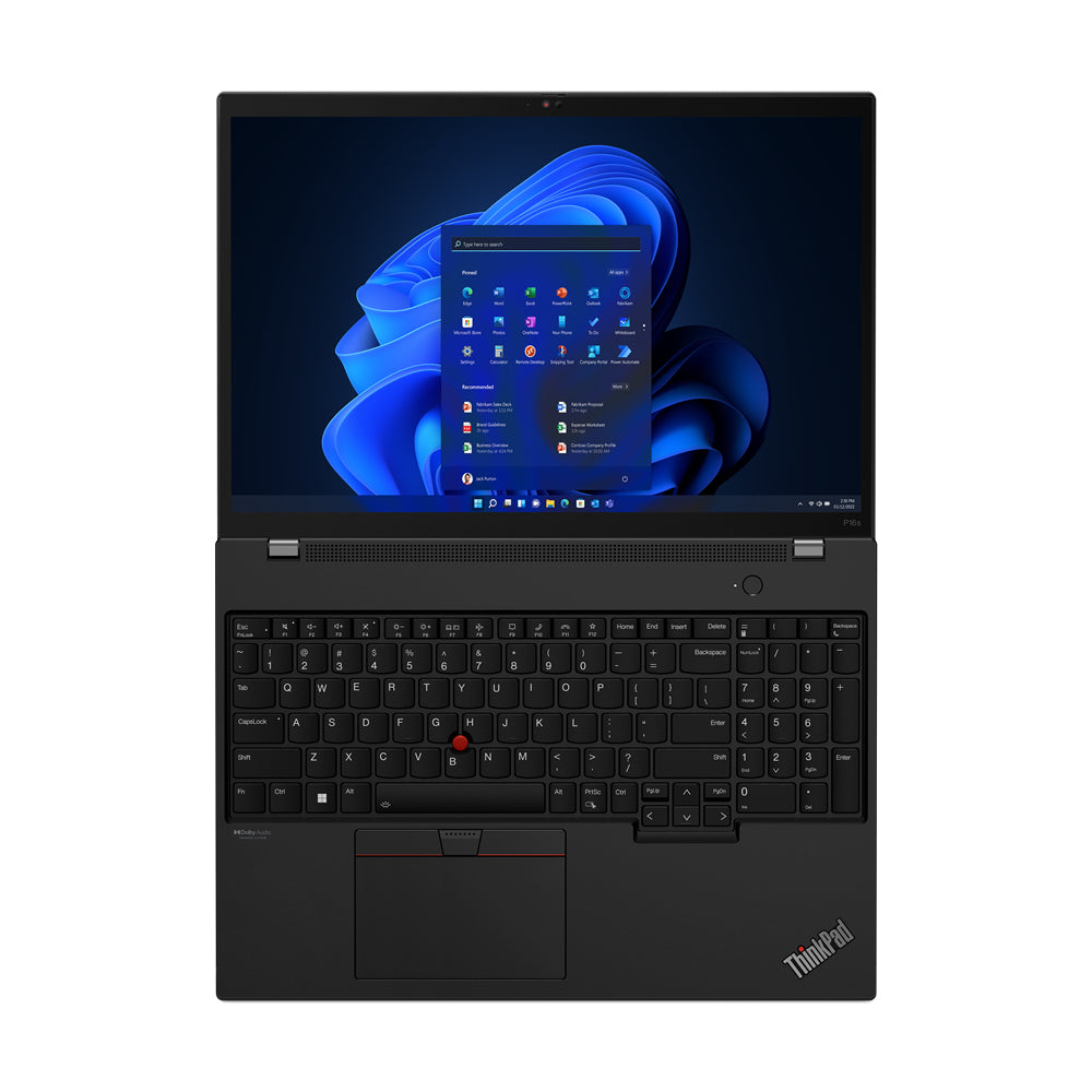Lenovo ThinkPad P16s Gen 2 16" WUXGA Mobile workstation, AMD R7-7840U, 3.30GHz, 32GB RAM, 1TB SSD, Win11P - 21K90017US