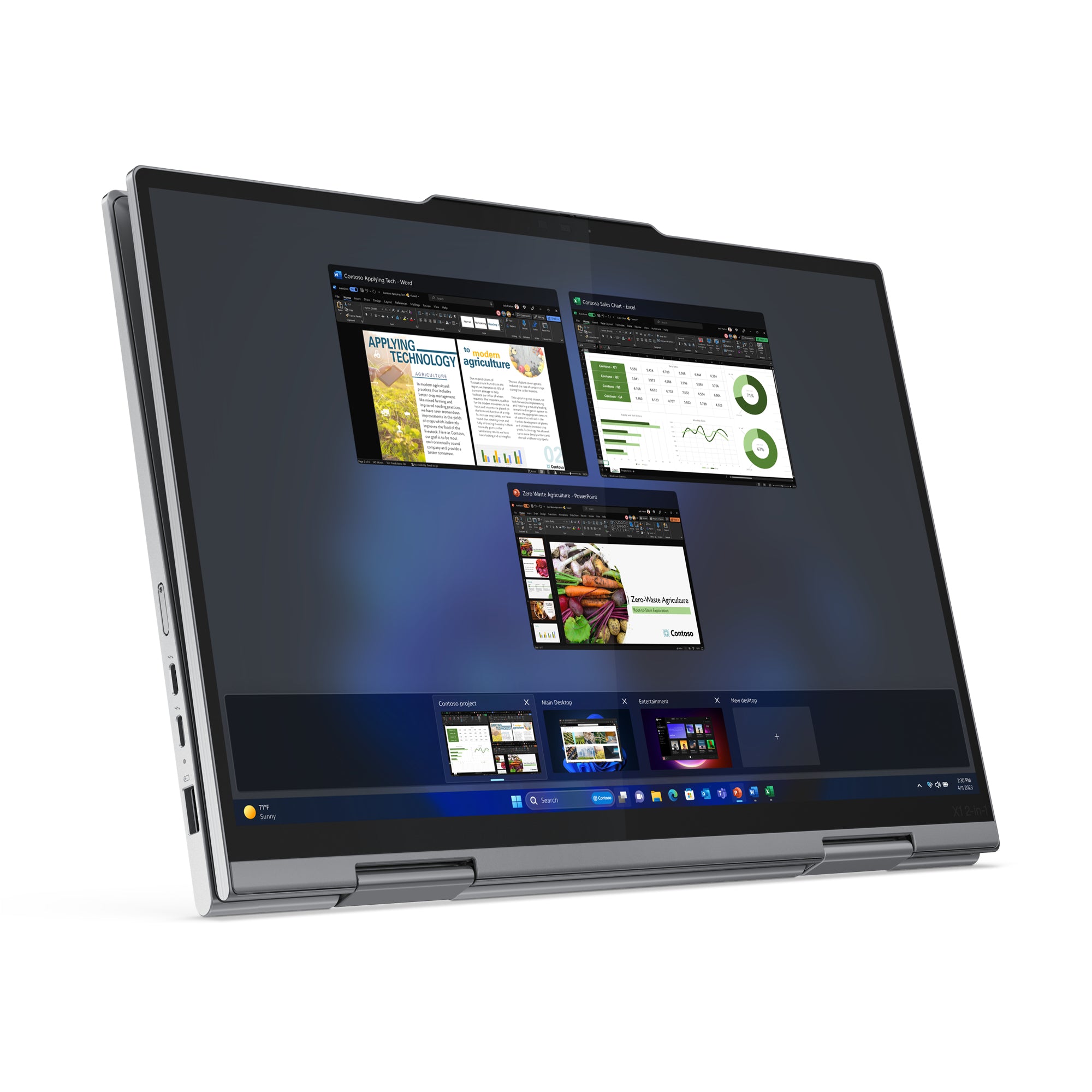Lenovo ThinkPad X1 Gen 9 14" WUXGA Convertible Notebook, Intel Ultra 7 165U, 1.70GHz, 32GB RAM, 512GB SSD, Win11P - 21KE006BUS