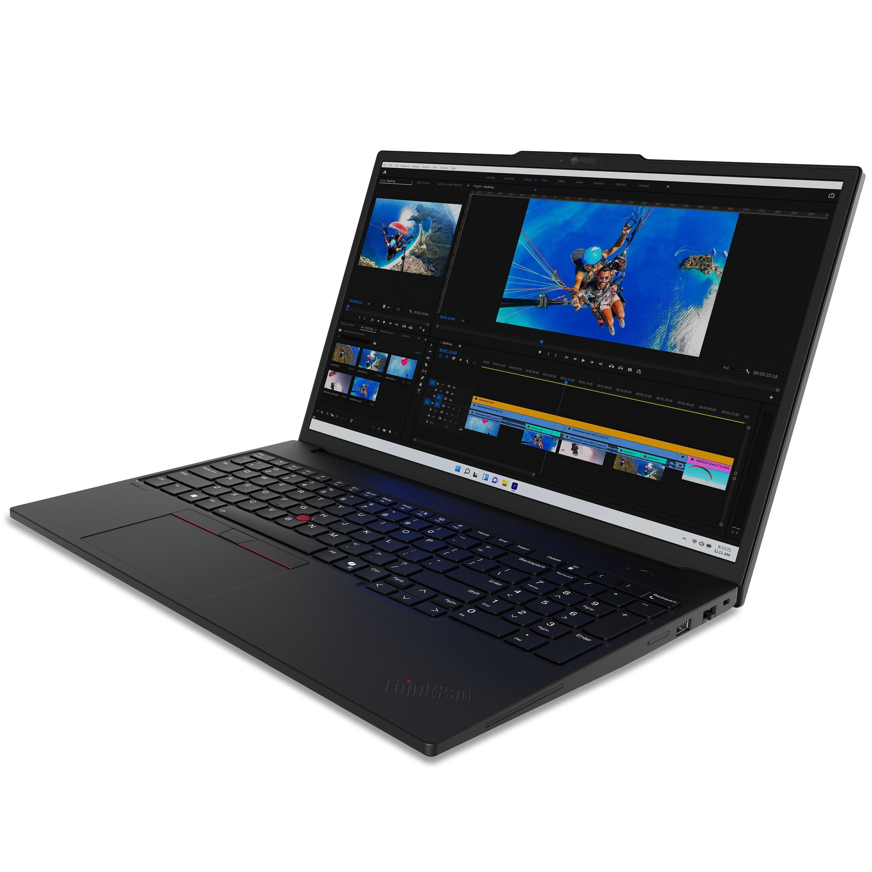 Lenovo ThinkPad P16s Gen 3 16" WUXGA Mobile Workstation, Intel Ultra 7 155H, 16GB RAM, 512GB SSD, Win11P - 21KS001HUS
