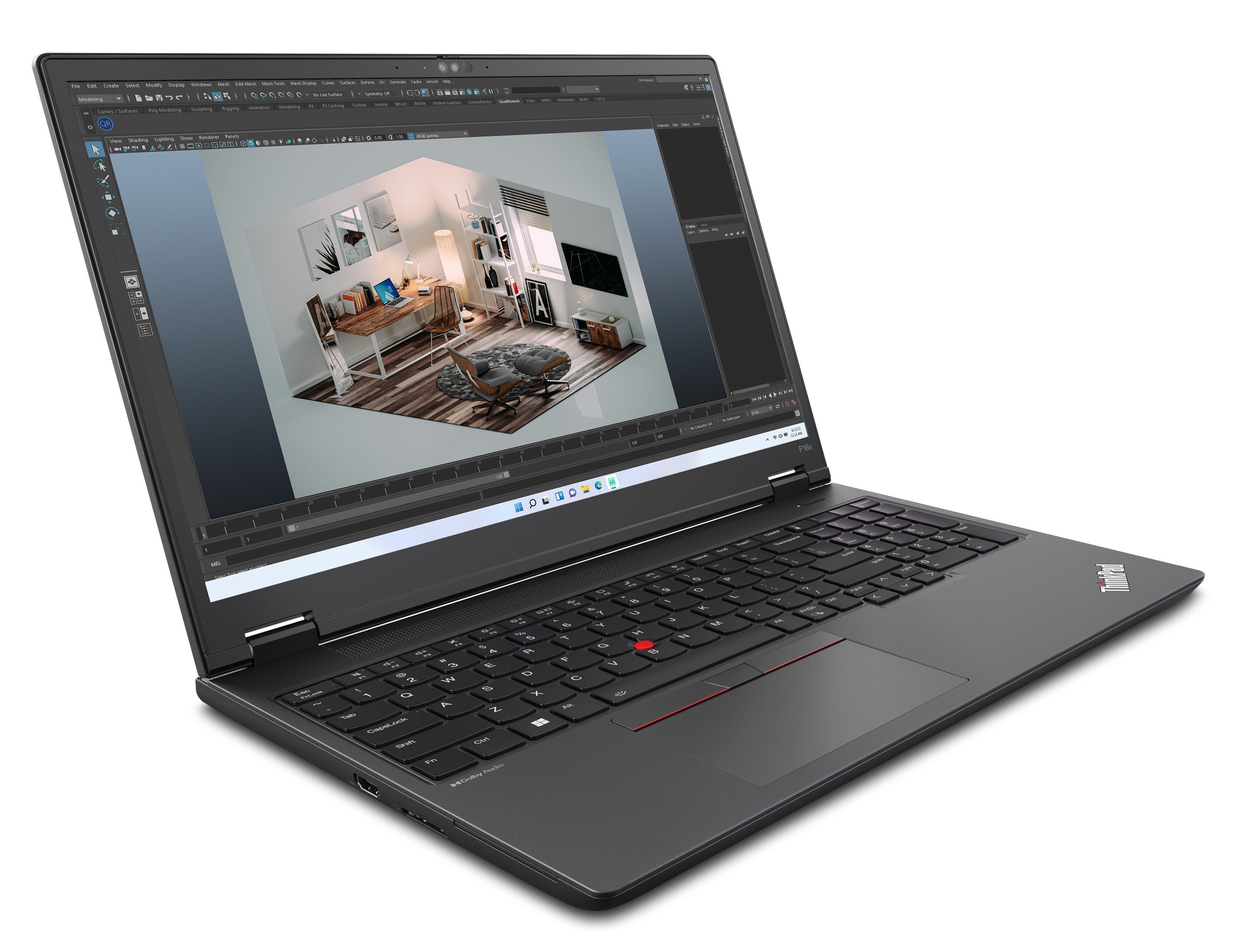 Lenovo ThinkPad P16v Gen 2 16" WUXGA Mobile Workstation, Intel Ultra 7 155H, NVIDIA RTX 1000, 32GB RAM, 1TB SSD, Win11P - 21KYS47J1S