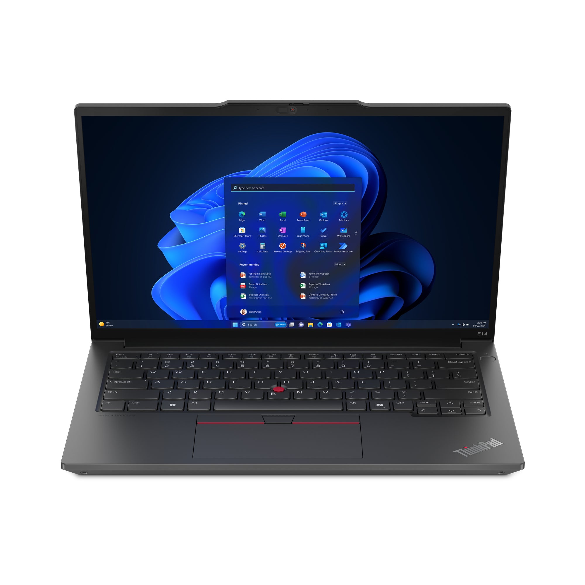 Lenovo ThinkPad E14 Gen 6 14" WUXGA Notebook, Intel Ultra 5 125U, 1.30GHz, 16GB RAM, 512GB SSD, Win11P - 21M7S0BA00