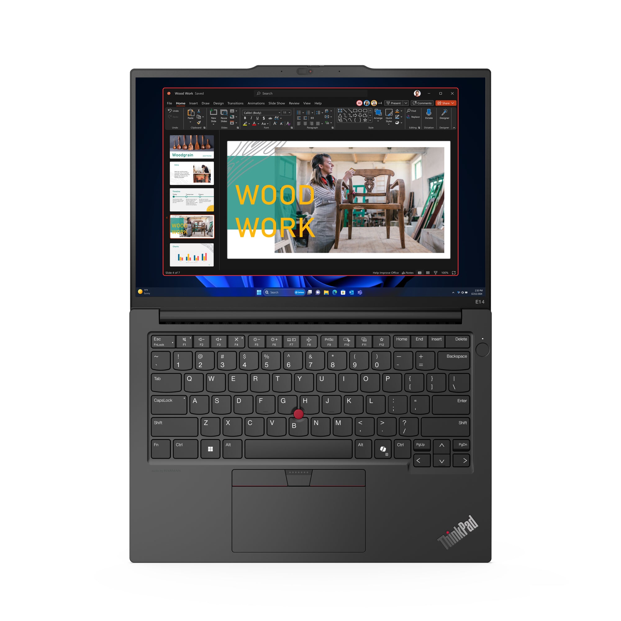 Lenovo ThinkPad E14 Gen 6 14" WUXGA Notebook, Intel Ultra 5 125U, 1.30GHz, 16GB RAM, 512GB SSD, Win11P - 21M7S0BA00