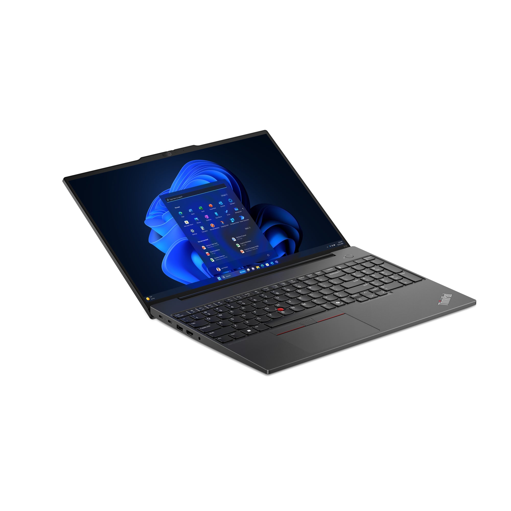 Lenovo ThinkPad E16 Gen 2 16" WUXGA Notebook, Intel Ultra 7 155U, 1.70GHz, 16GB RAM, 512GB SSD, Win11P - 21MA0006US