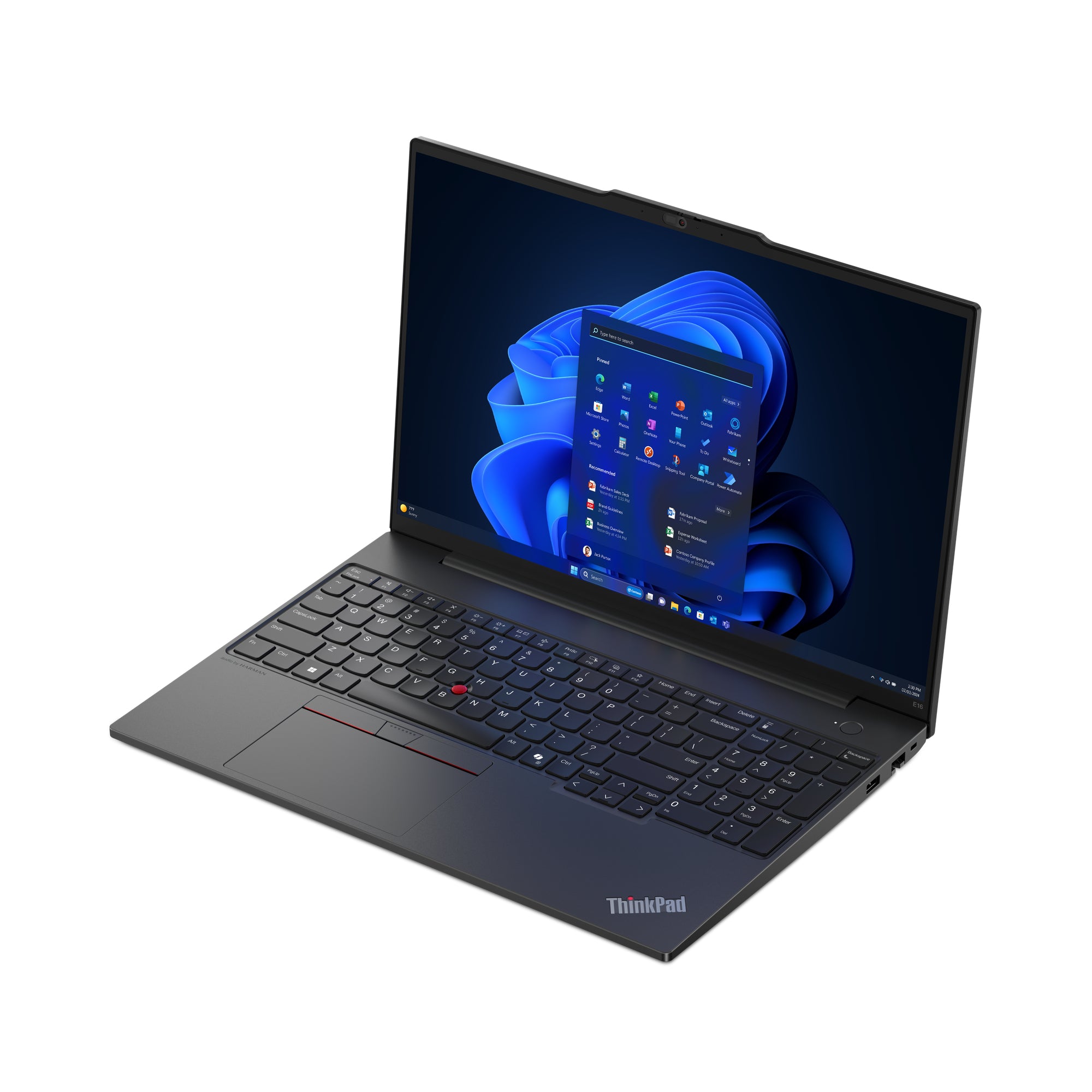 Lenovo ThinkPad E16 Gen 2 16" WUXGA Notebook, Intel Ultra 7 155U, 1.70GHz, 16GB RAM, 512GB SSD, Win11P - 21MA0006US