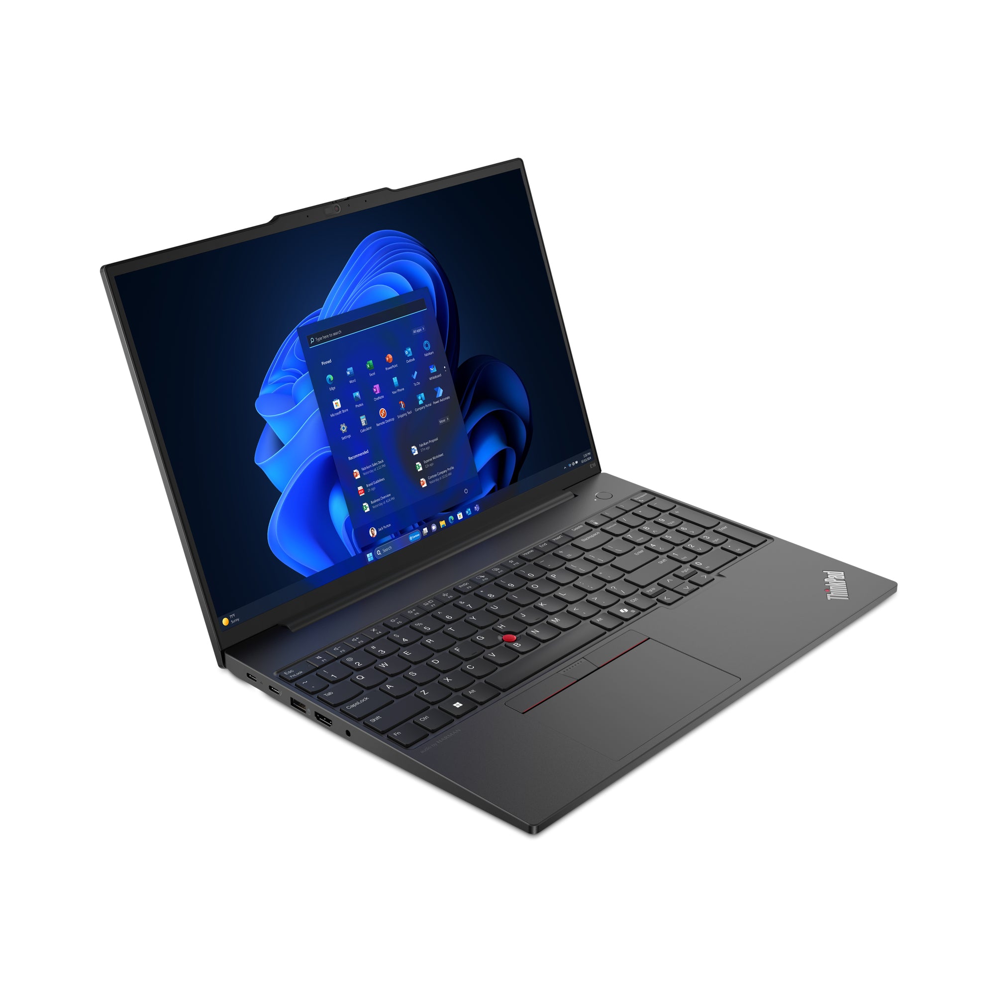 Lenovo ThinkPad E16 Gen 2 16" WUXGA Notebook, Intel Ultra 7 155U, 1.70GHz, 16GB RAM, 512GB SSD, Win11P - 21MA0006US