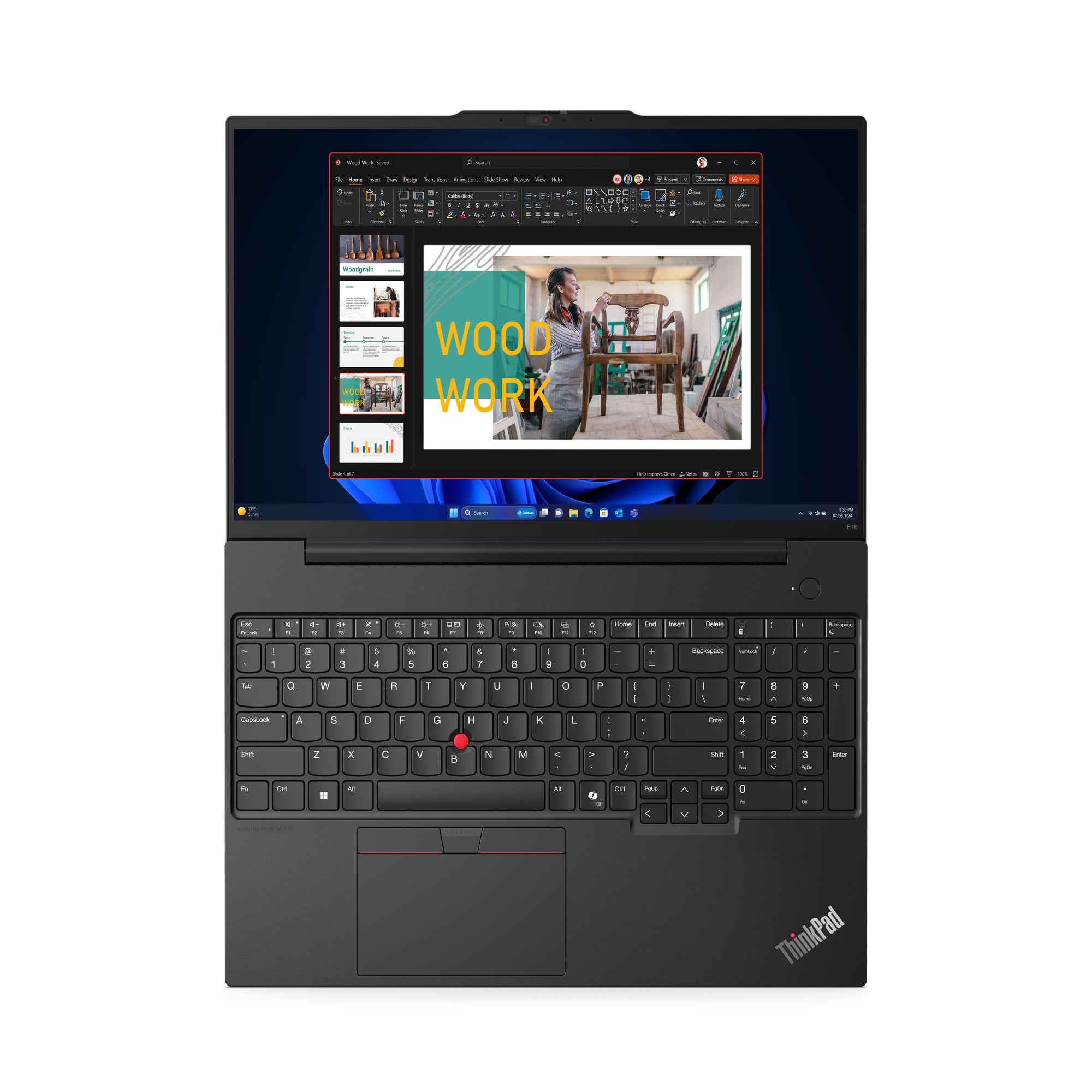 Lenovo ThinkPad E16 Gen 2 16" WUXGA Notebook, Intel Ultra 7 155U, 1.70GHz, 16GB RAM, 512GB SSD, Win11P - 21MA0006US