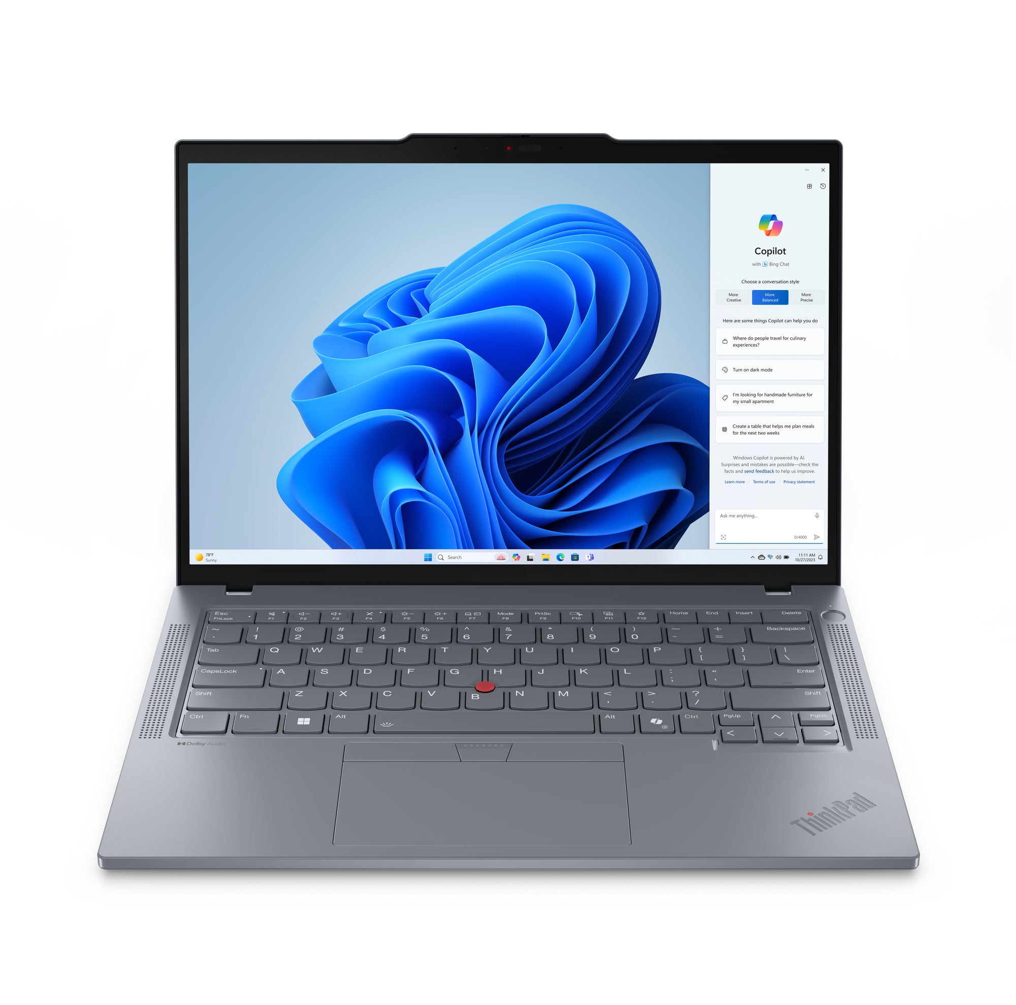 Lenovo ThinkPad T14 Gen 5 14" WUXGA Notebook, AMD R5-8540U, 3.20GHz, 16GB RAM, 512GB SSD, Win11P - 21MC000JUS