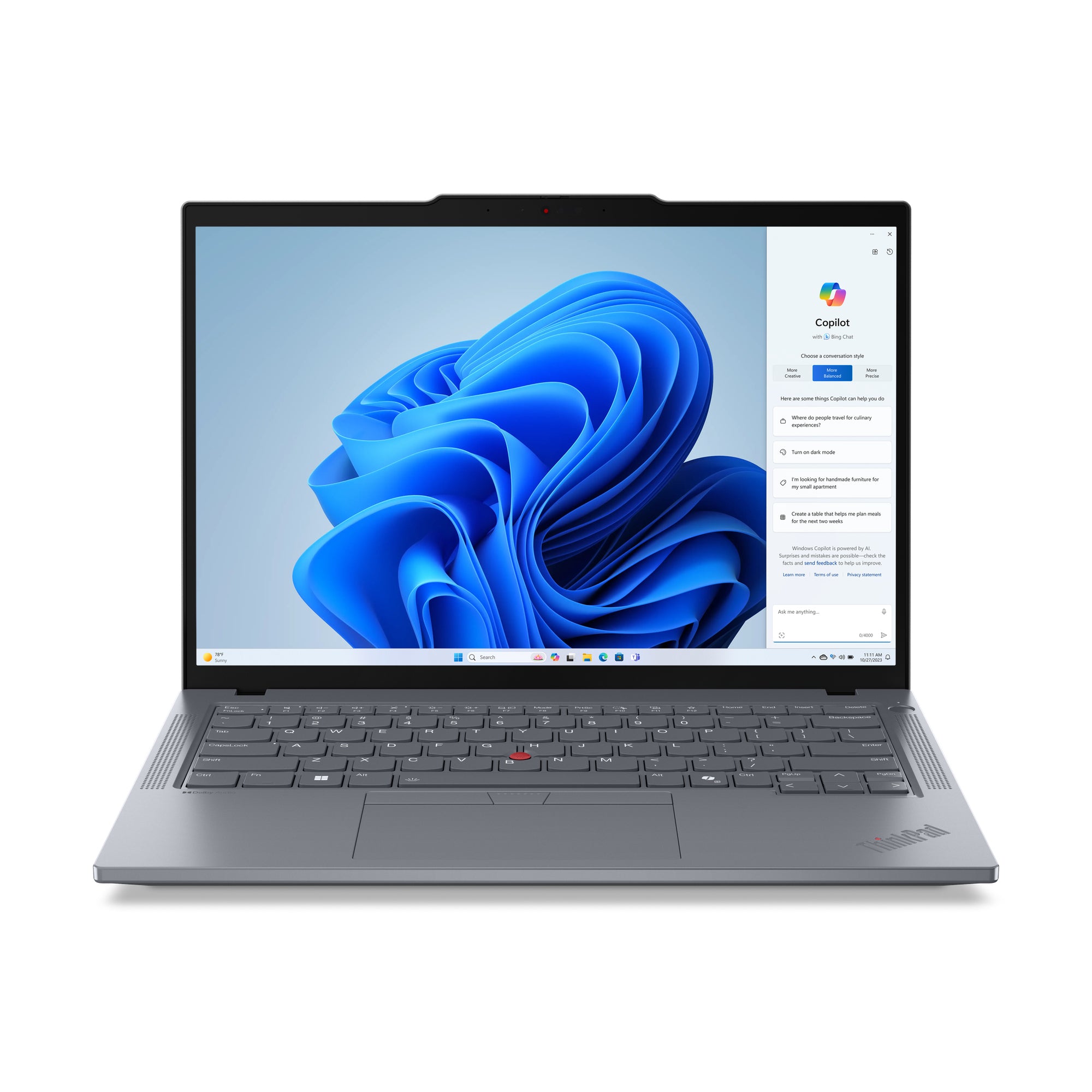 Lenovo ThinkPad T14 Gen 5 14" WUXGA Notebook, AMD R5-8540U, 3.20GHz, 16GB RAM, 512GB SSD, Win11P - 21MC000JUS
