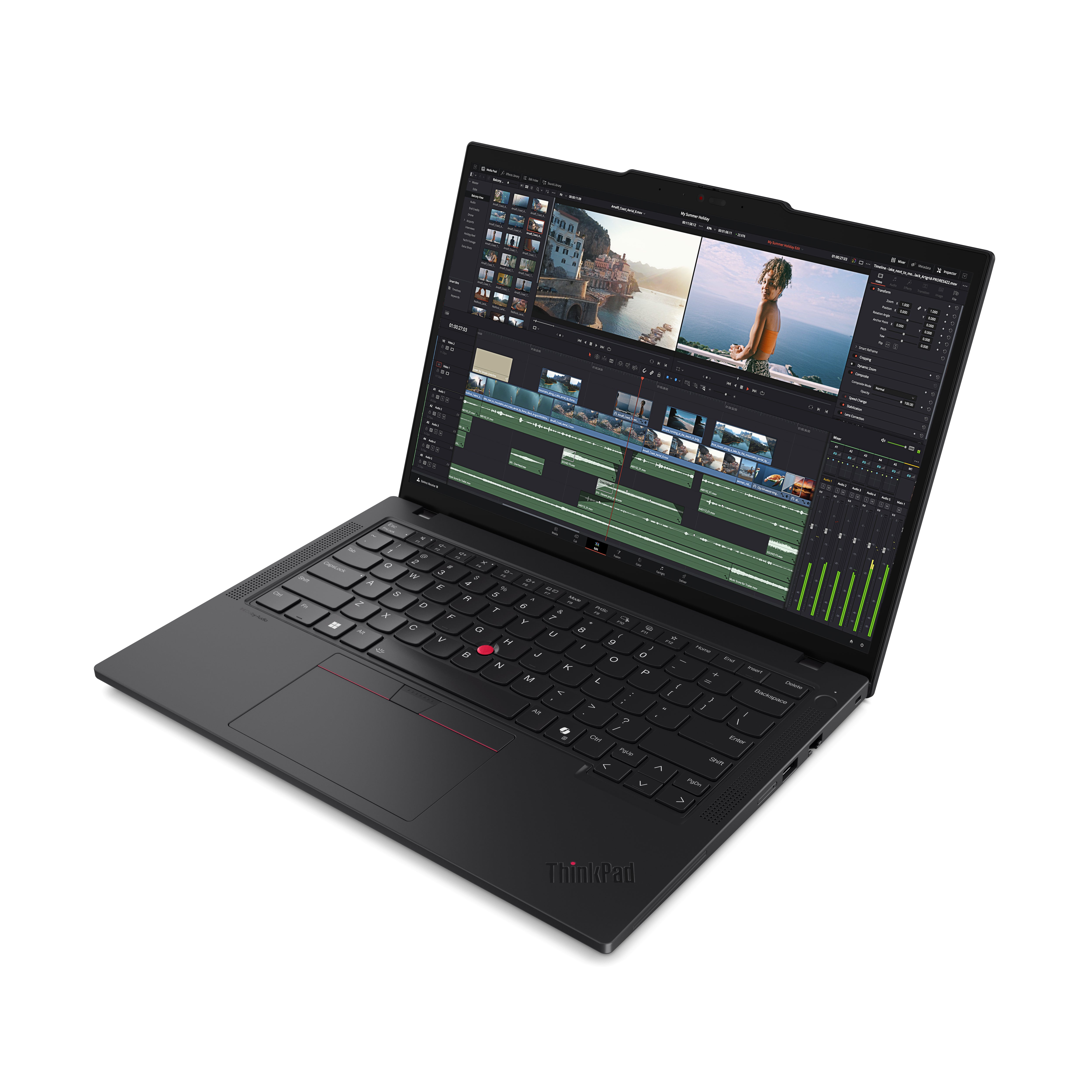 Lenovo ThinkPad P14s Gen 5 14" WUXGA Mobile Workstation, AMD R7-8840HS, 3.30GHz, 32GB RAM, 512GB SSD, Win11P - 21ME001CUS