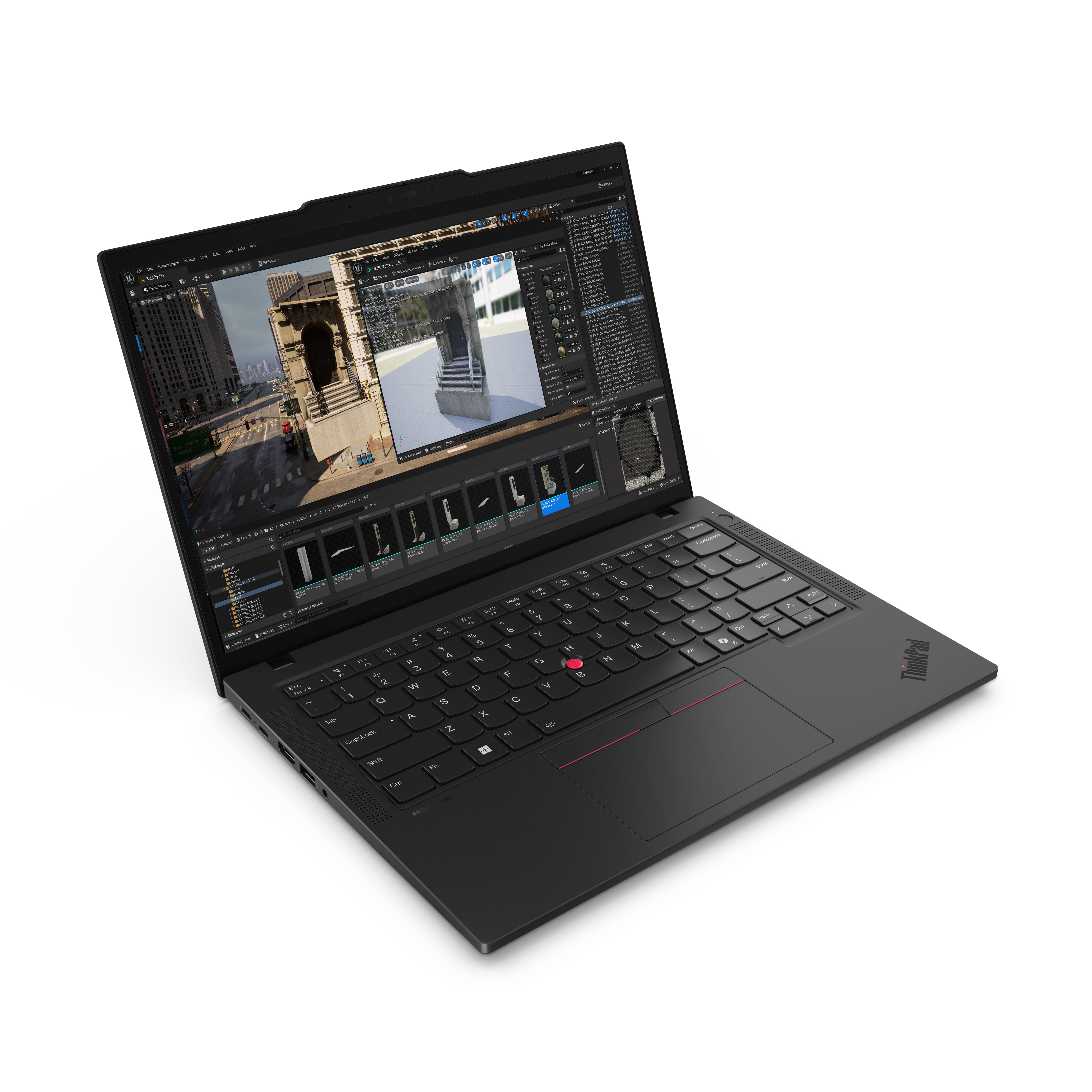 Lenovo ThinkPad P14s Gen 5 14" WUXGA Mobile Workstation, AMD R7-8840HS, 3.30GHz, 32GB RAM, 512GB SSD, Win11P - 21ME001CUS