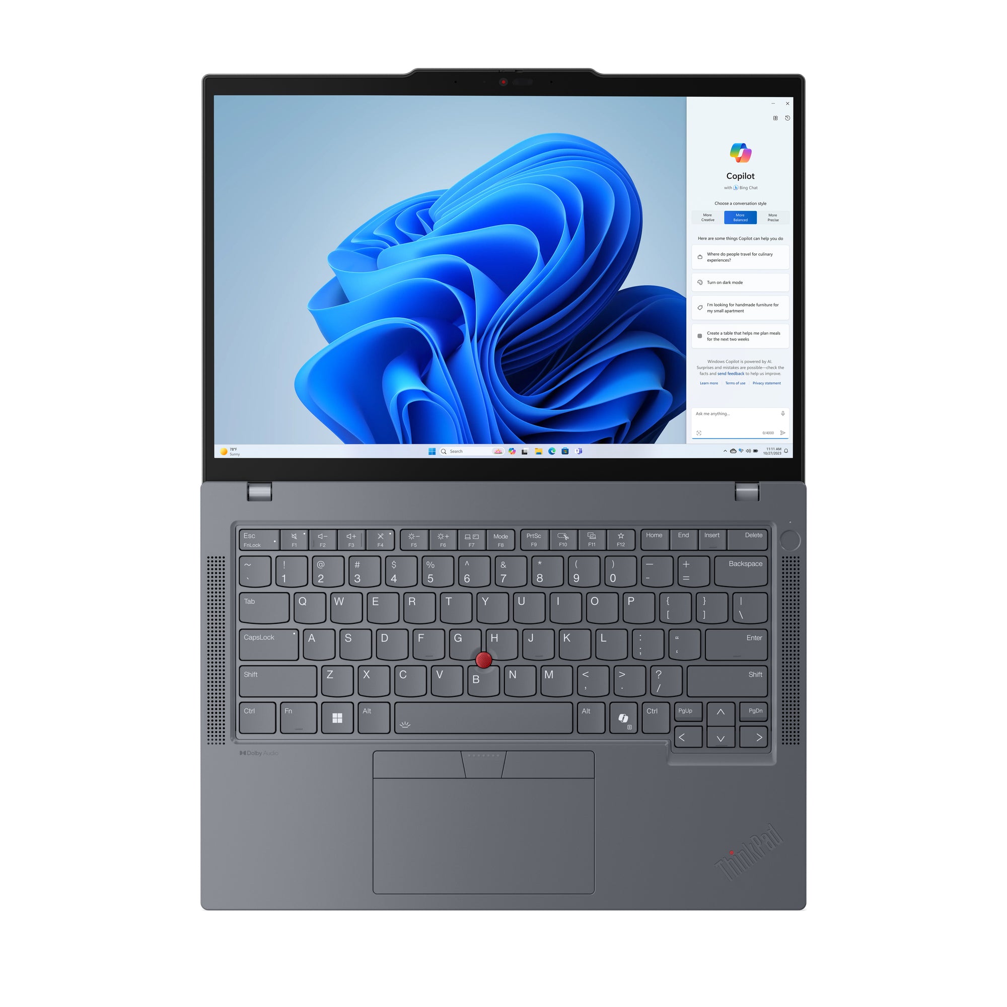 Lenovo ThinkPad T14 Gen 5 14" WUXGA Notebook, Intel Ultra 7 155U, 1.70GHz, 16GB RAM, 512GB SSD, Win11P - 21ML0089US
