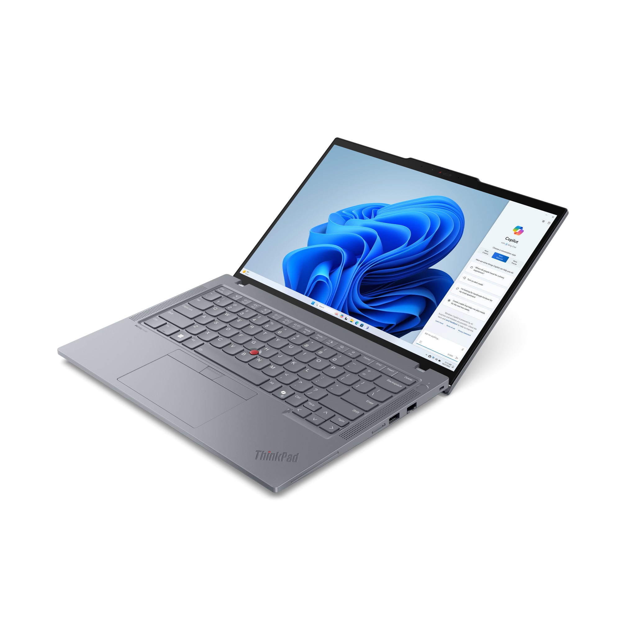 Lenovo ThinkPad T14 Gen 5 14" WUXGA Notebook, Intel Ultra 7 155U, 1.70GHz, 16GB RAM, 512GB SSD, Win11P - 21ML0089US