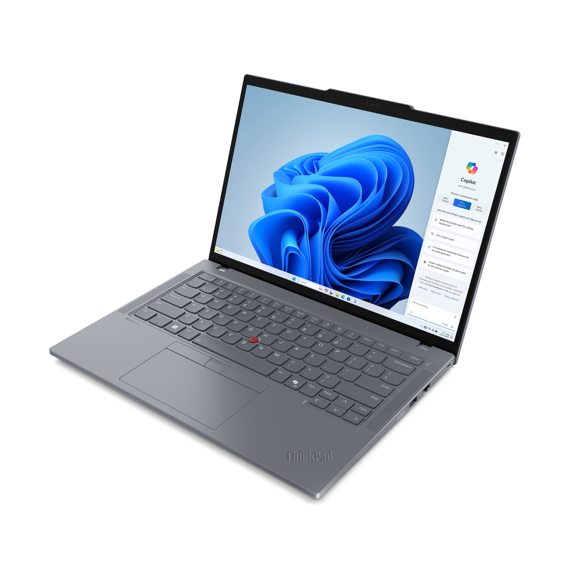 Lenovo ThinkPad T14 Gen 5 14" WUXGA Notebook, Intel Ultra 7 155U, 1.70GHz, 16GB RAM, 512GB SSD, Win11P - 21ML0089US